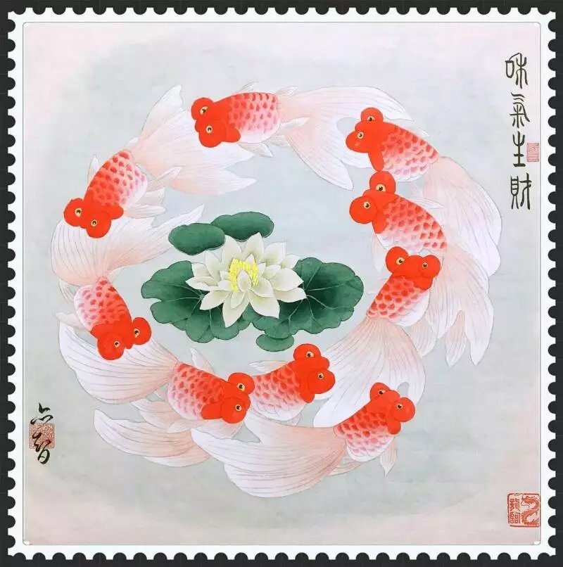 田奕智花鸟 《景和春醉》-复圣轩字画