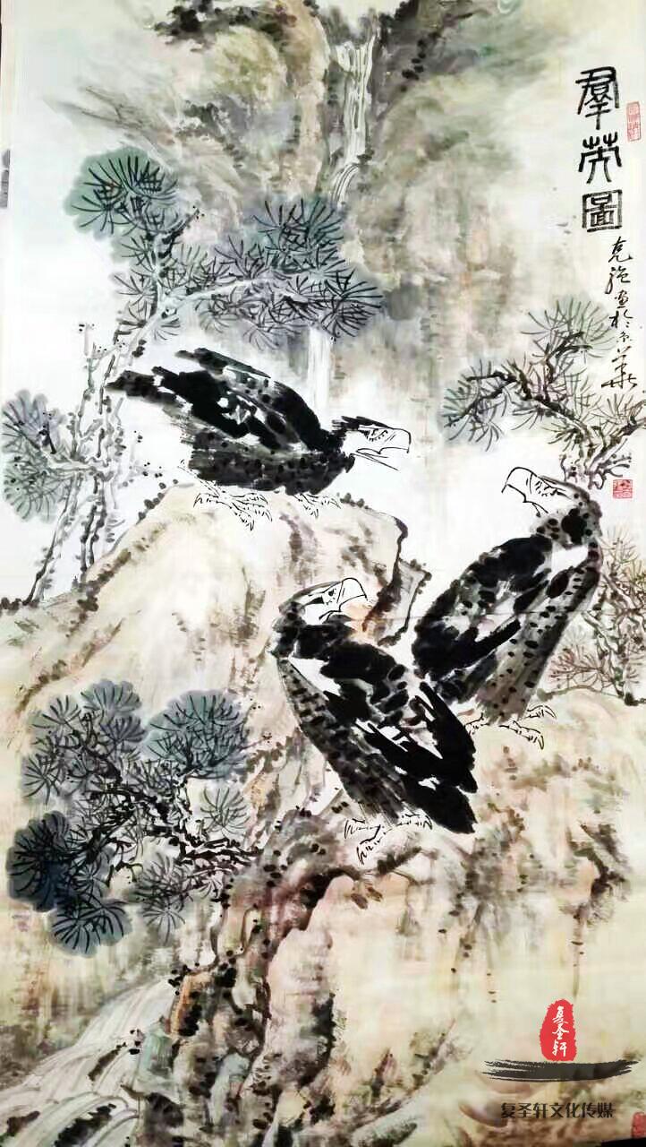 办公室挂画参考意见-复圣轩字画网