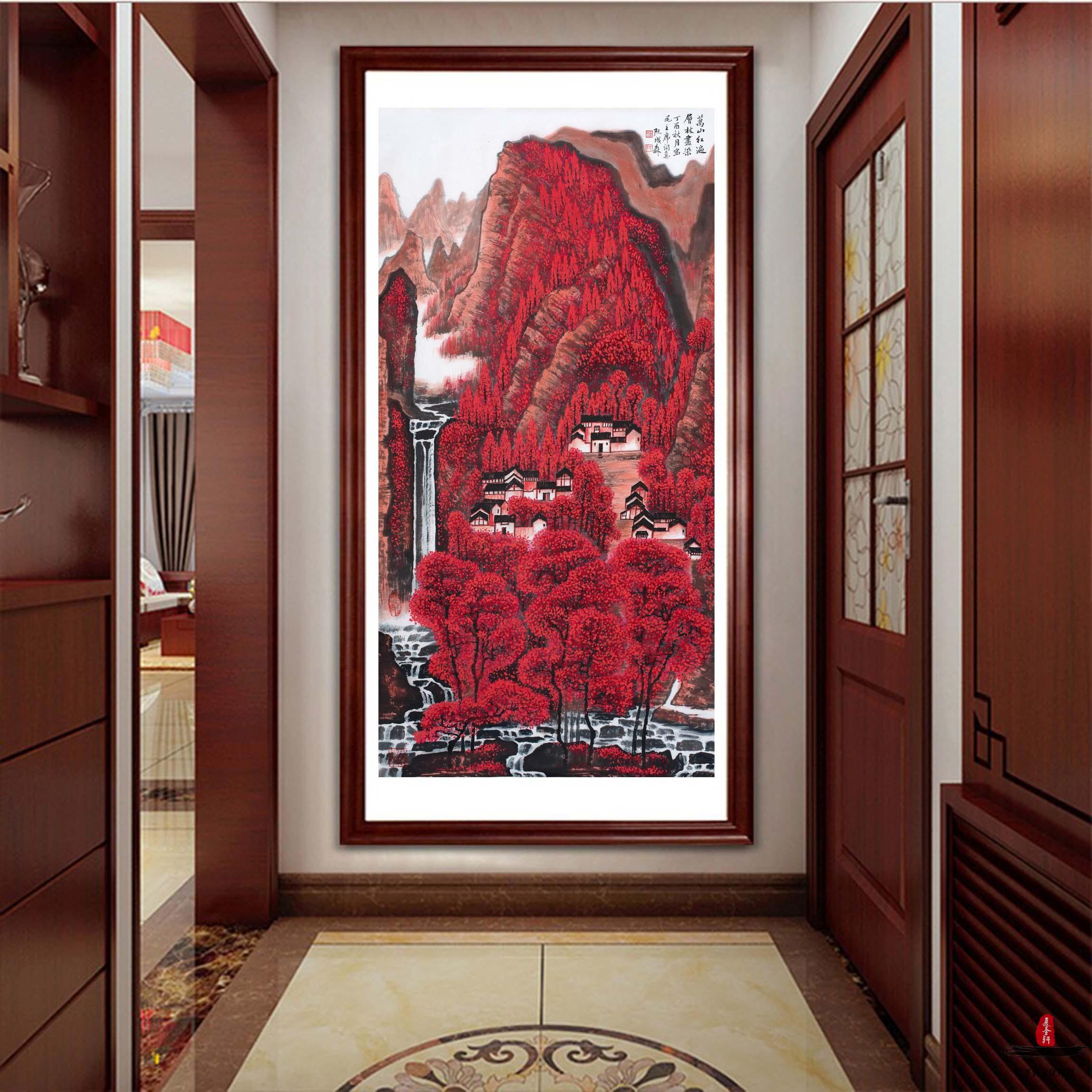 客厅挂画首选:山水画-复圣轩字画网