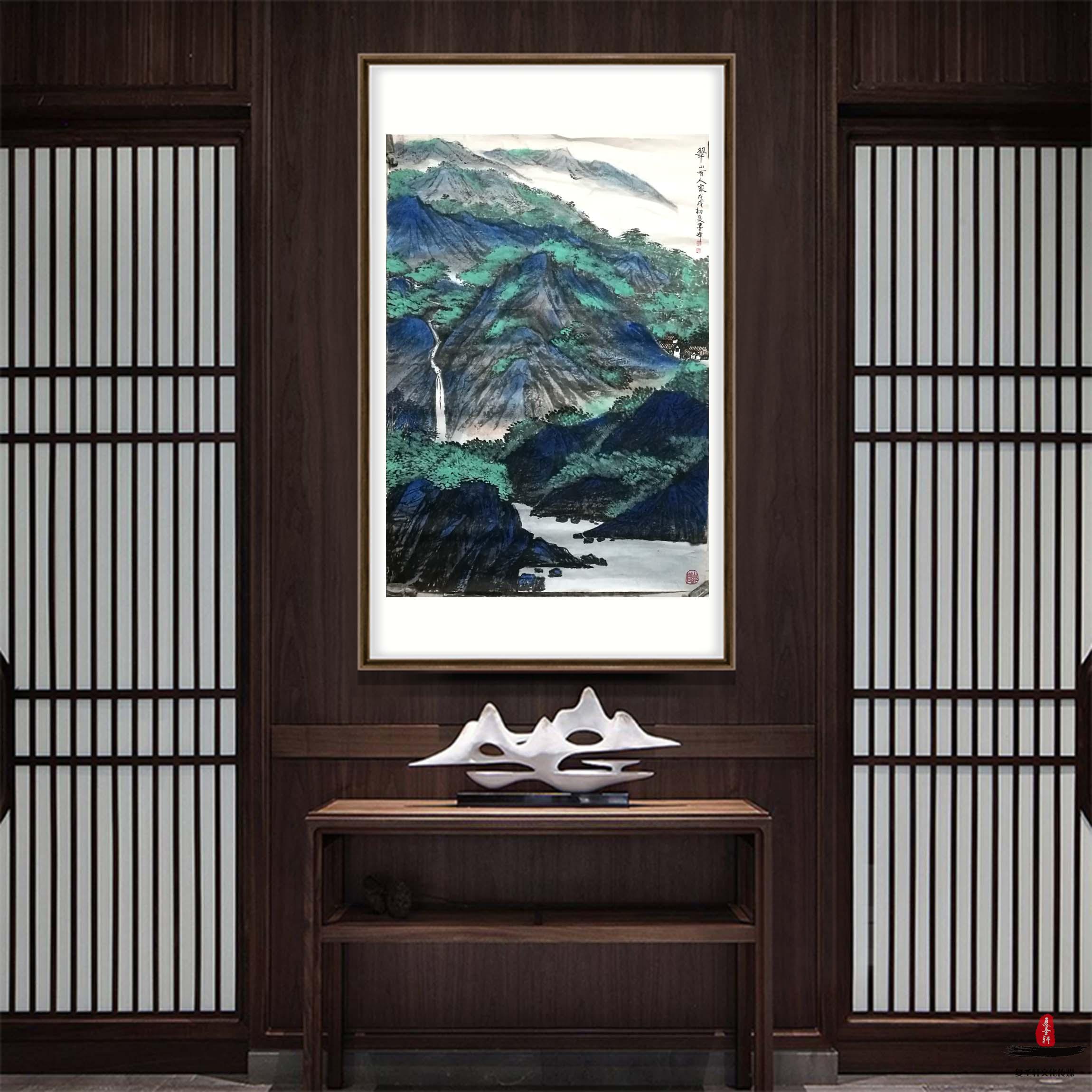 客厅挂画首选：山水画-复圣轩字画网