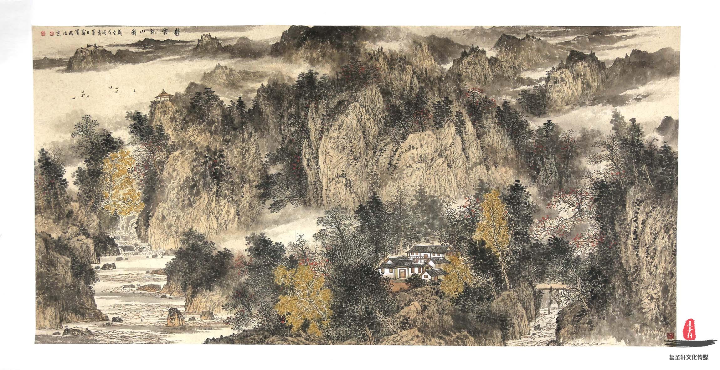 家中挂字画,主人非富即贵-复圣轩字画