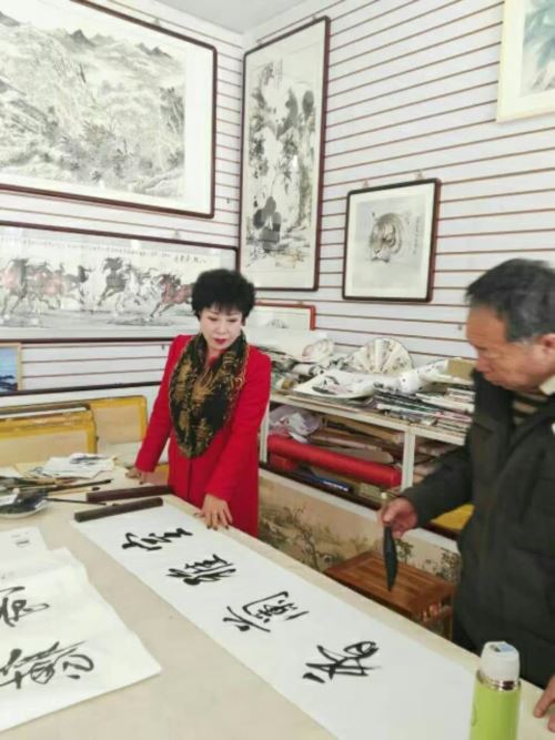 张国生书法《陋室铭》-复圣轩字画