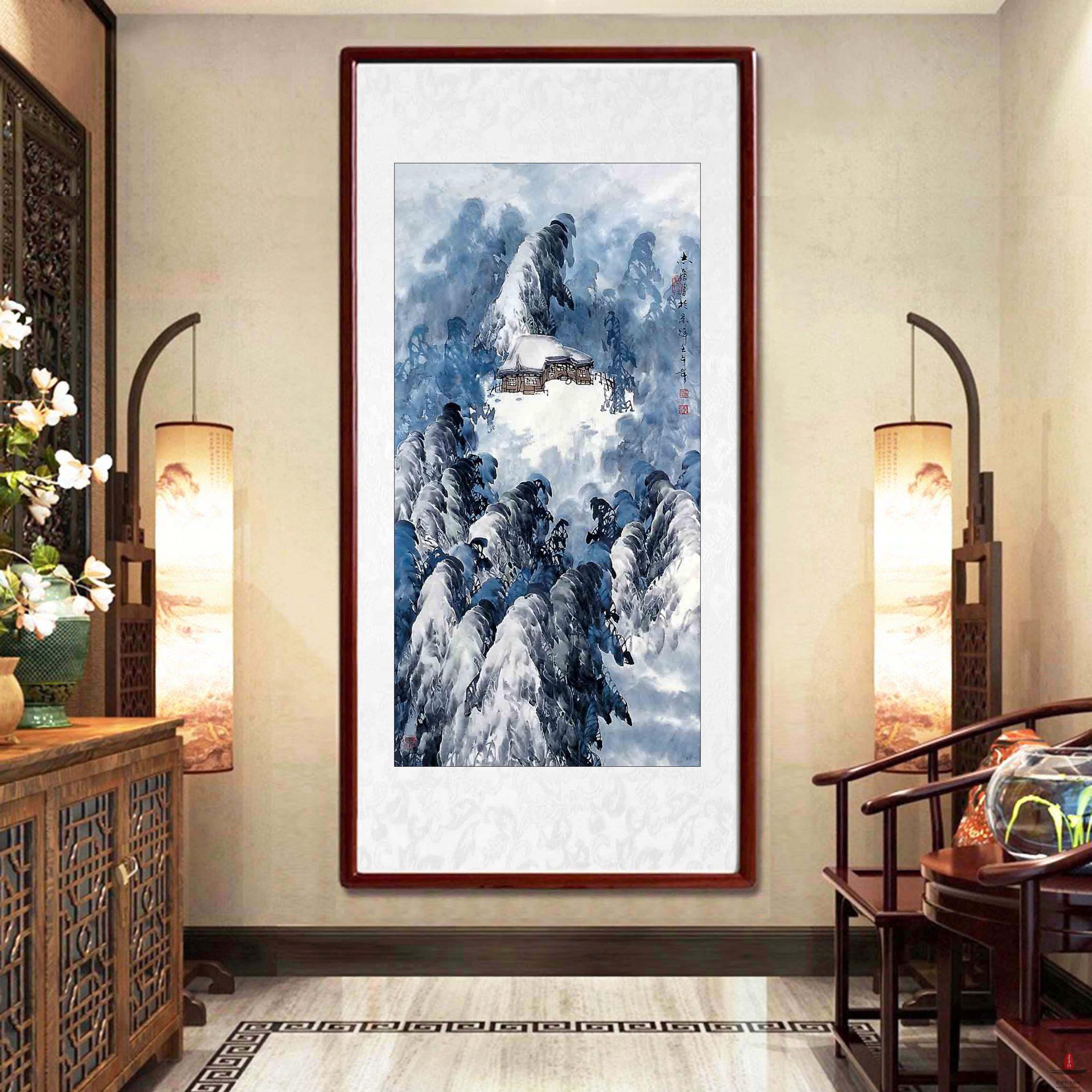 于志学《雪乡》-复圣轩字画