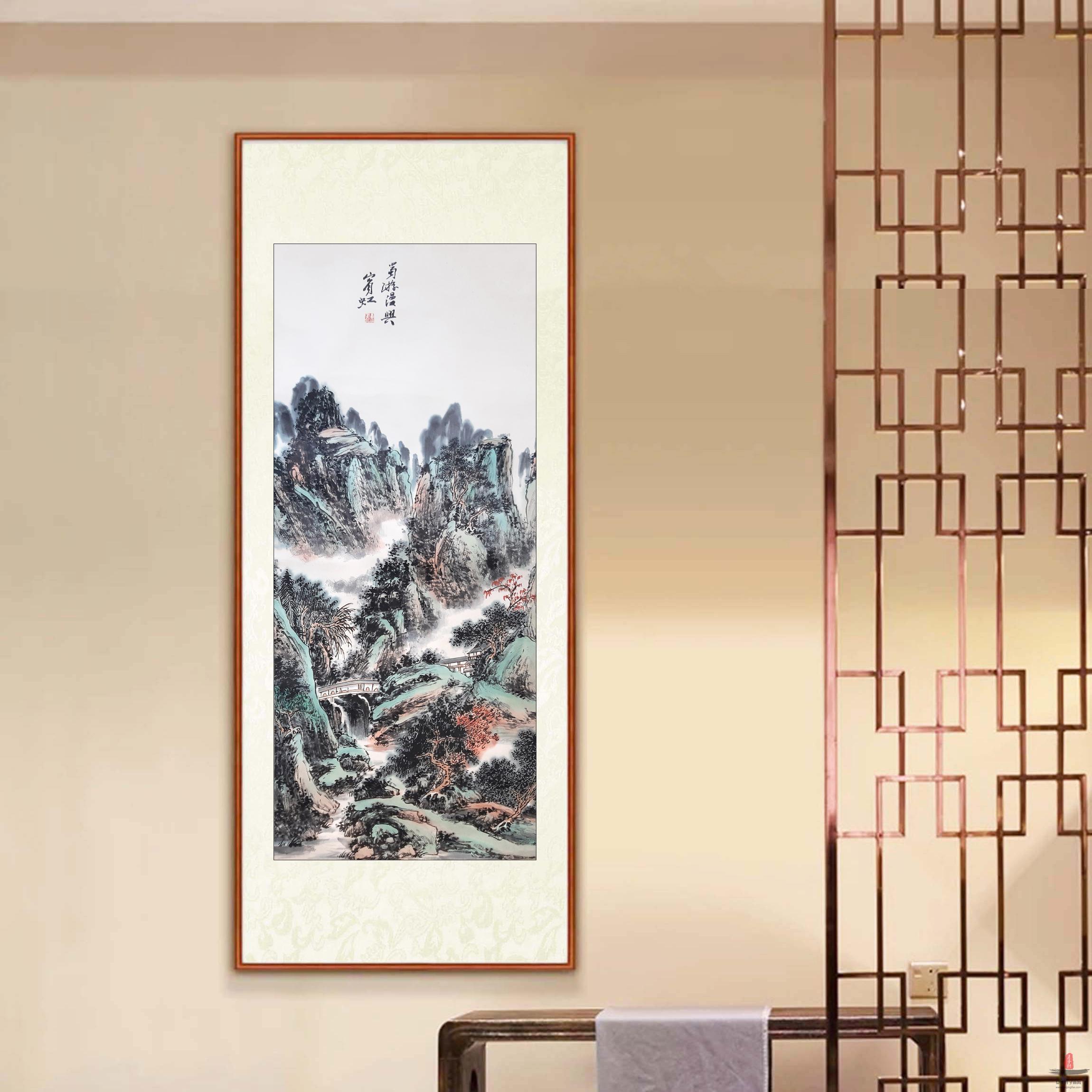 黄宾虹《蜀游漫兴》-复圣轩字画