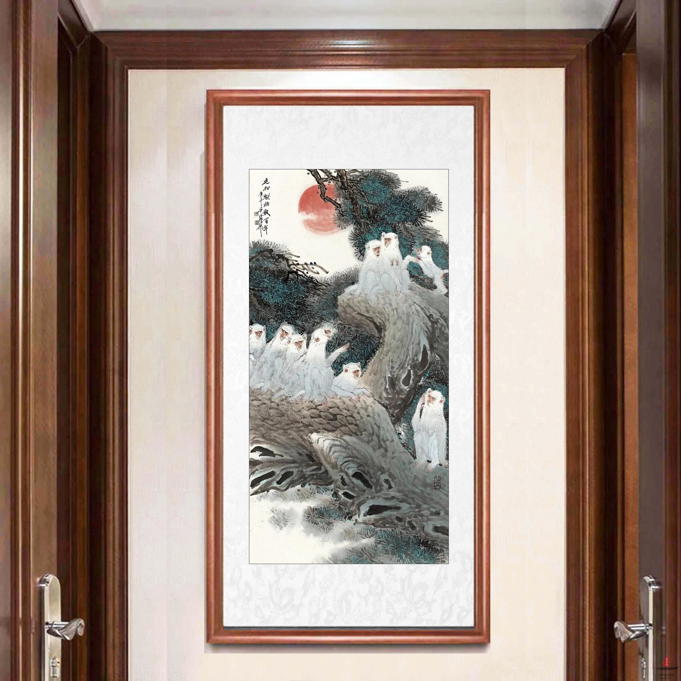 徐培晨《老松魁梧数百年》-复圣轩字画