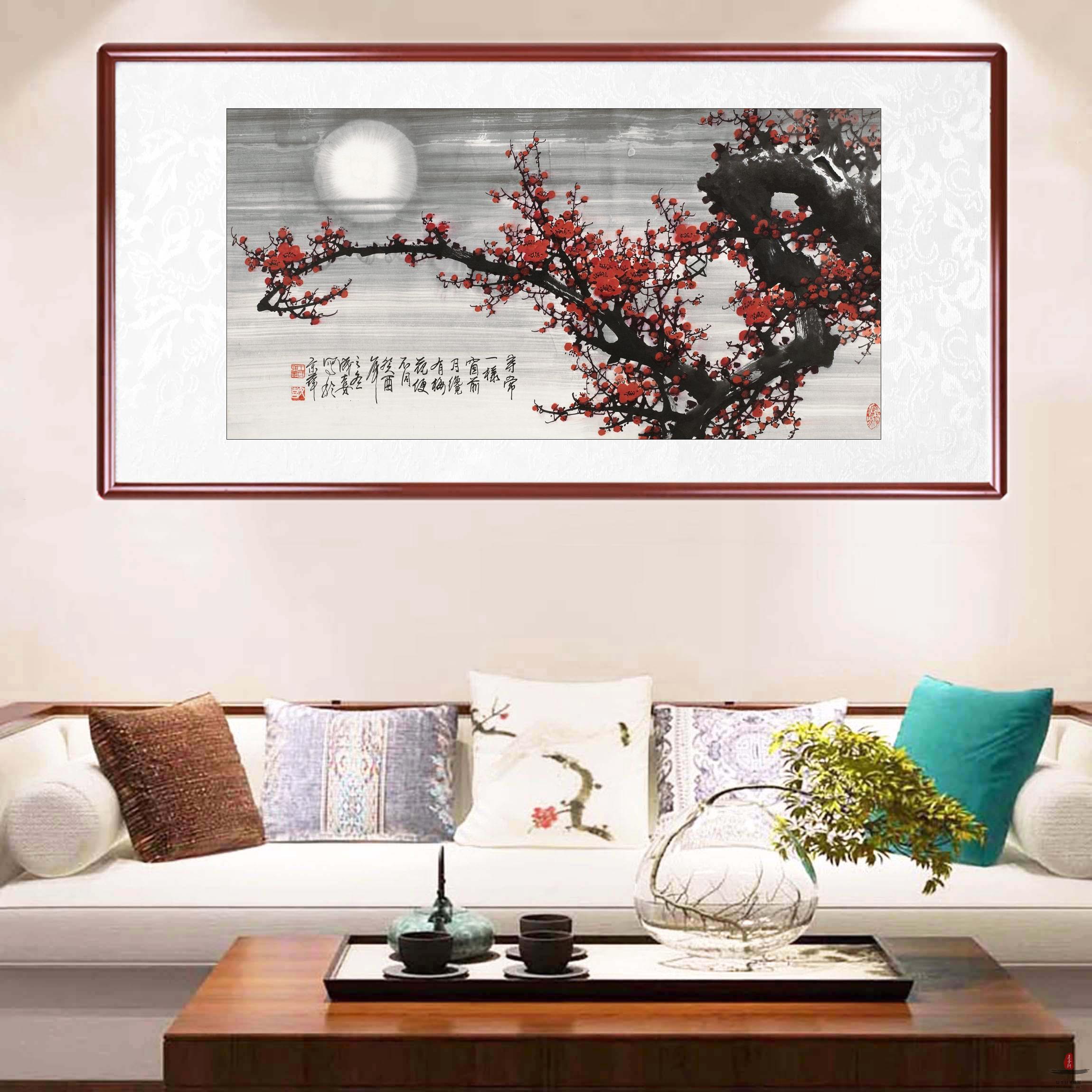 王成喜《寻常一样窗前月》-复圣轩字画