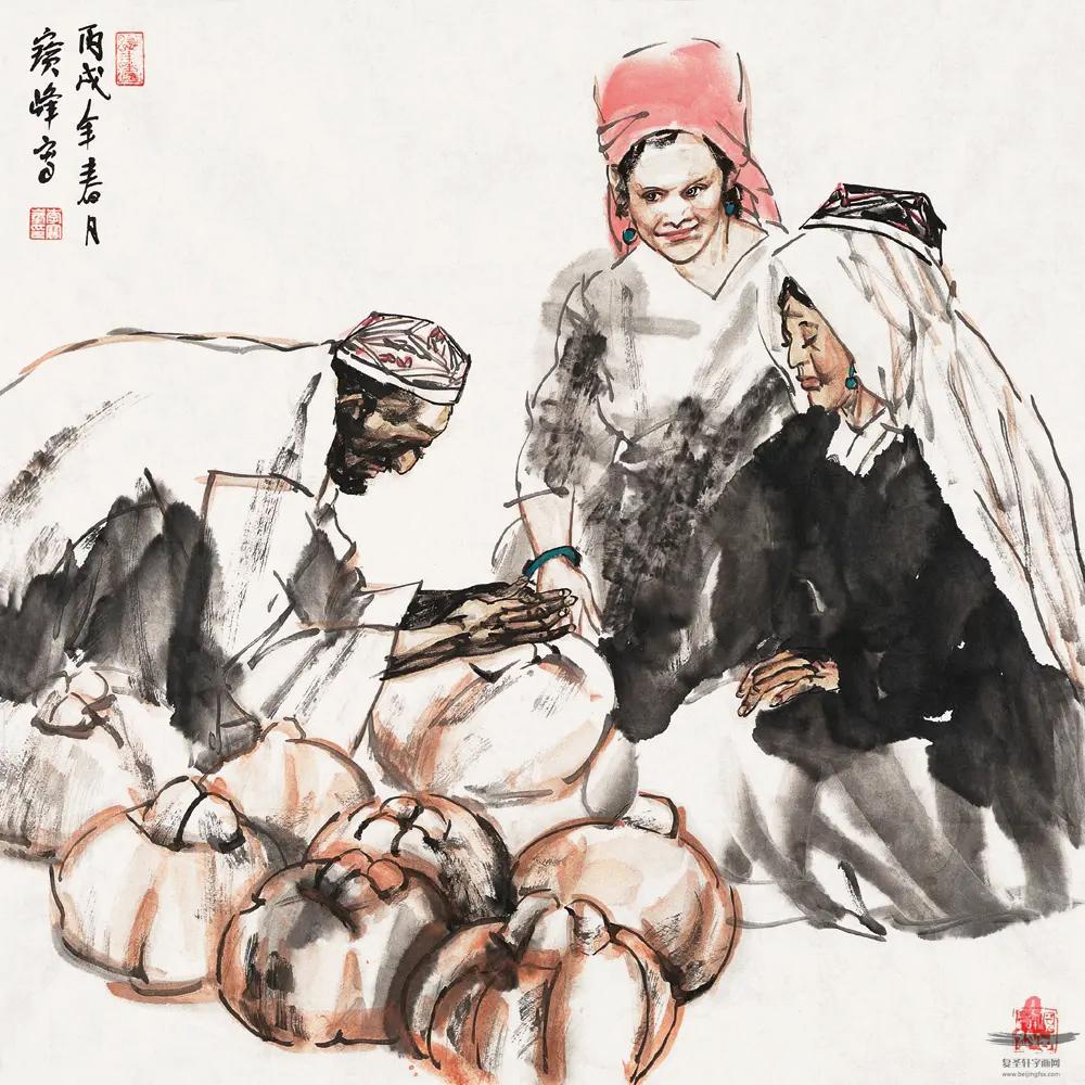 李宝峰 人物画-复圣轩字画