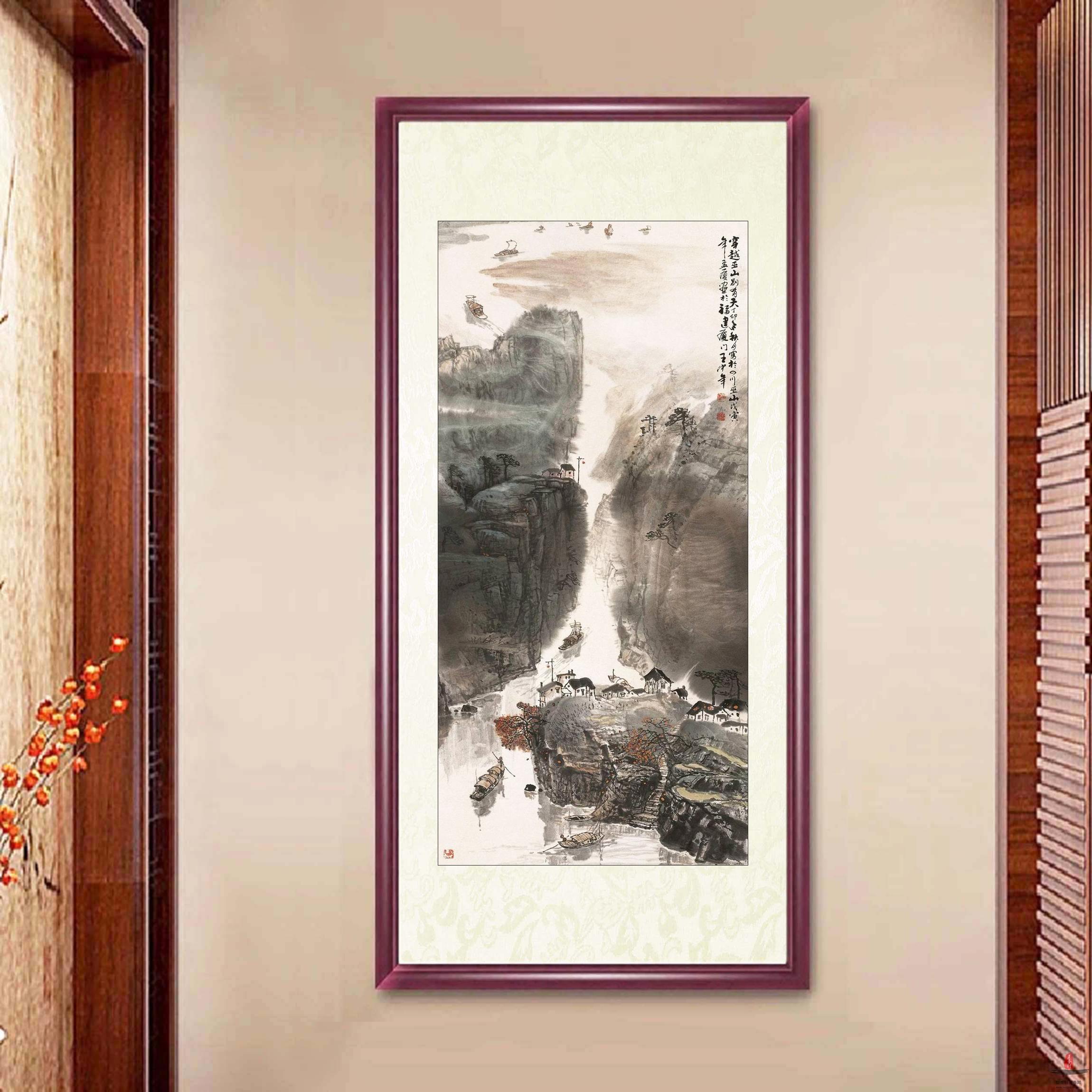 王中年《穿越巫山别有天》-复圣轩字画网
