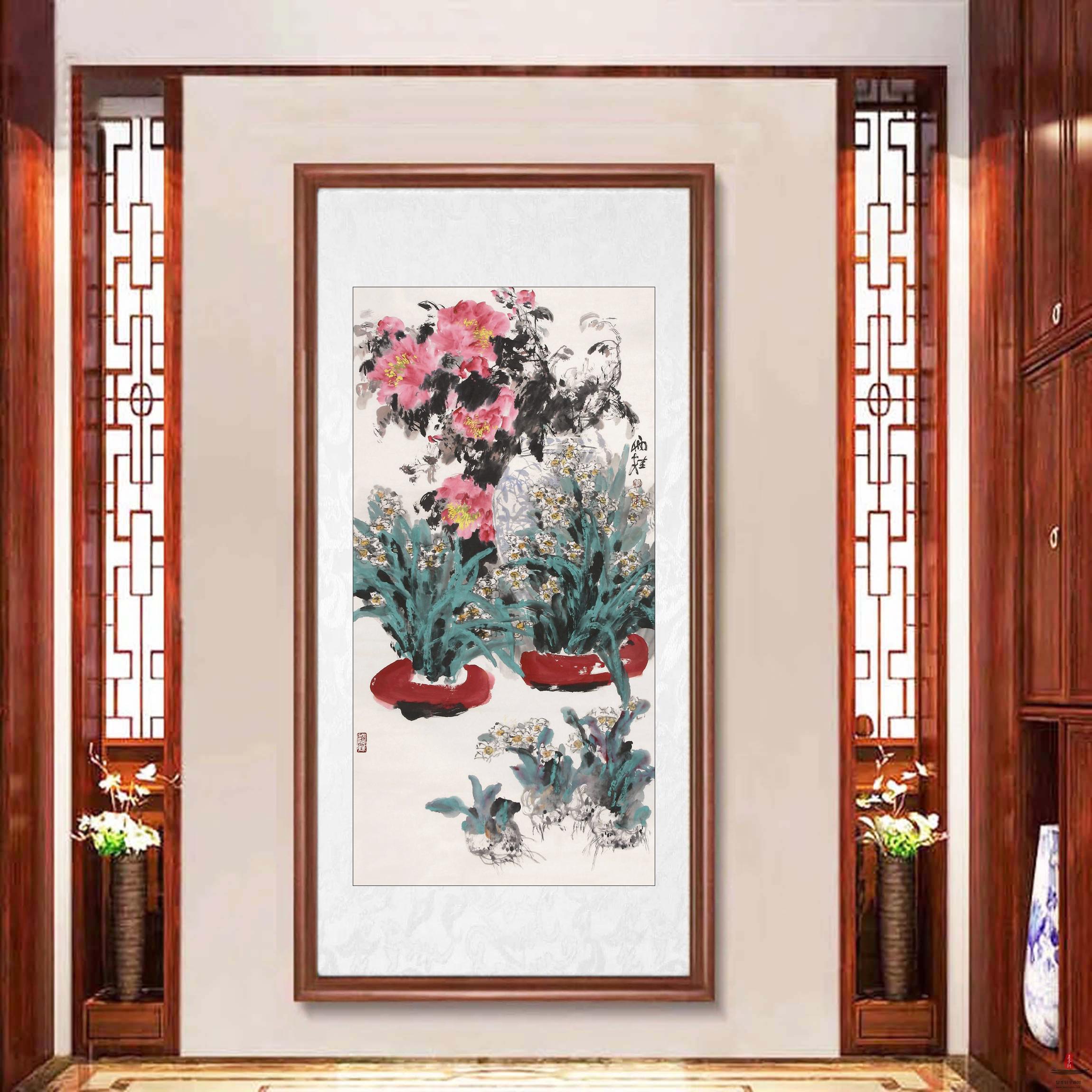 宋雨桂《悠然自得》-复圣轩字画