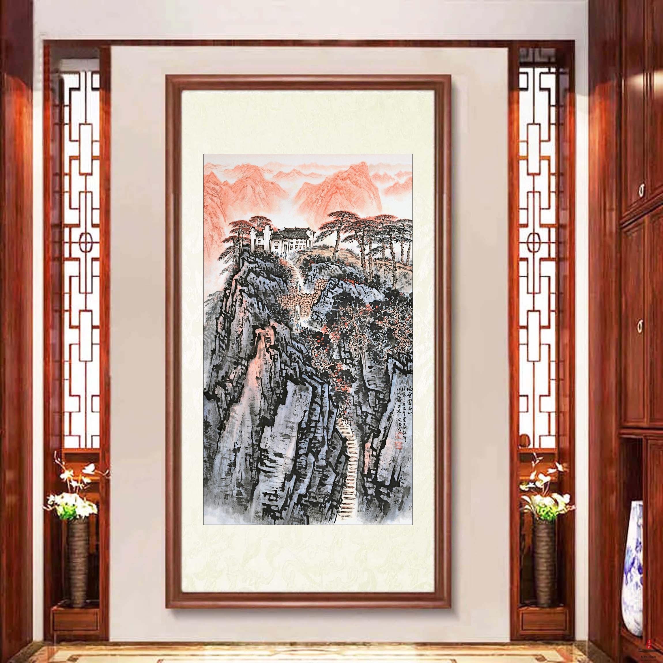 宋文治《瑞金云石山》-复圣轩字画