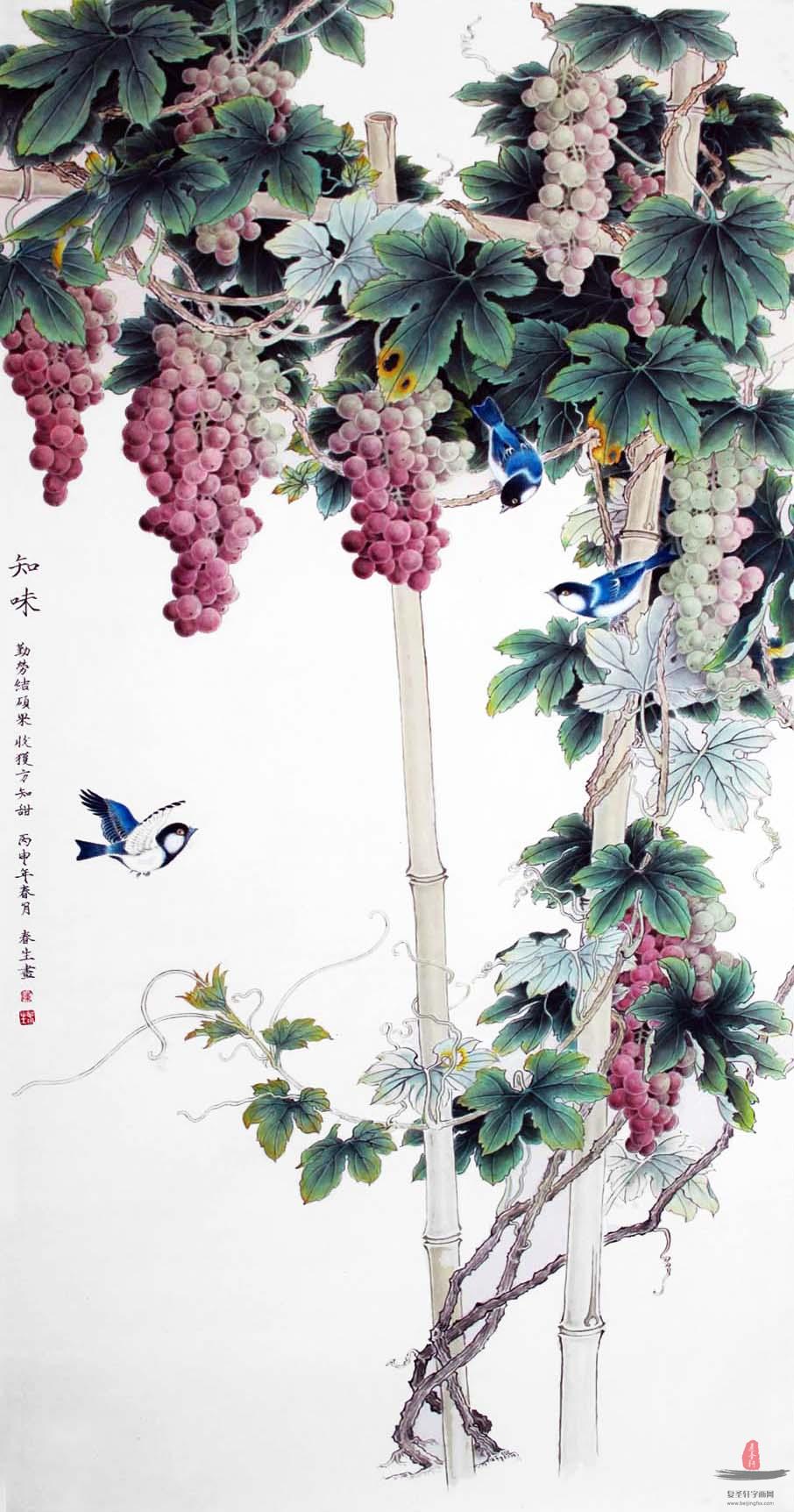 陈春生花鸟 《燕归来》-复圣轩字画