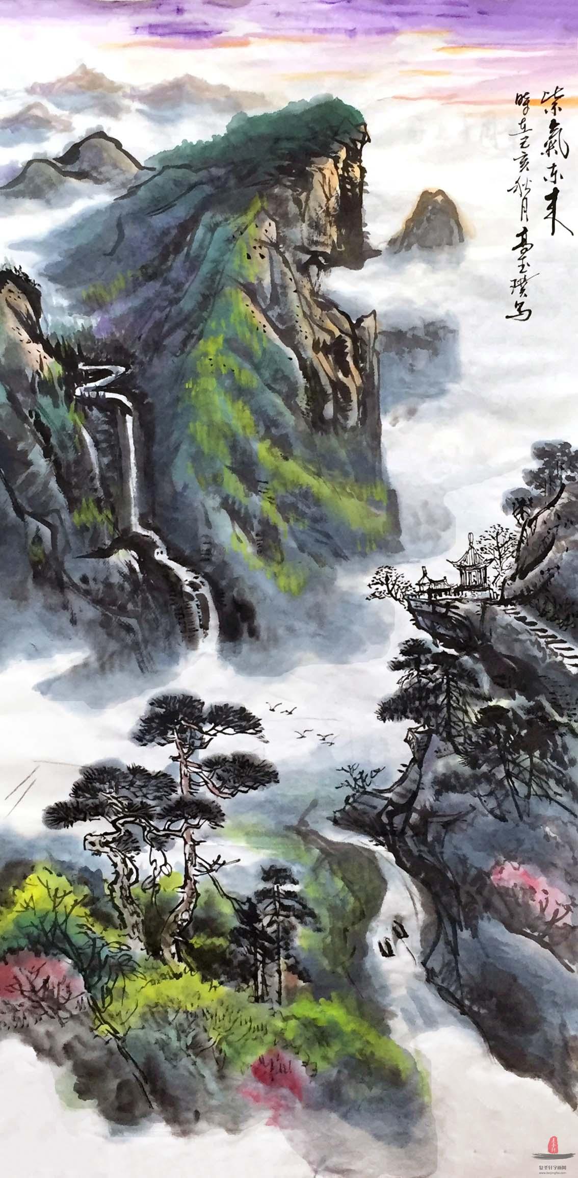 高玉璞《锦绣山河》-复圣轩字画