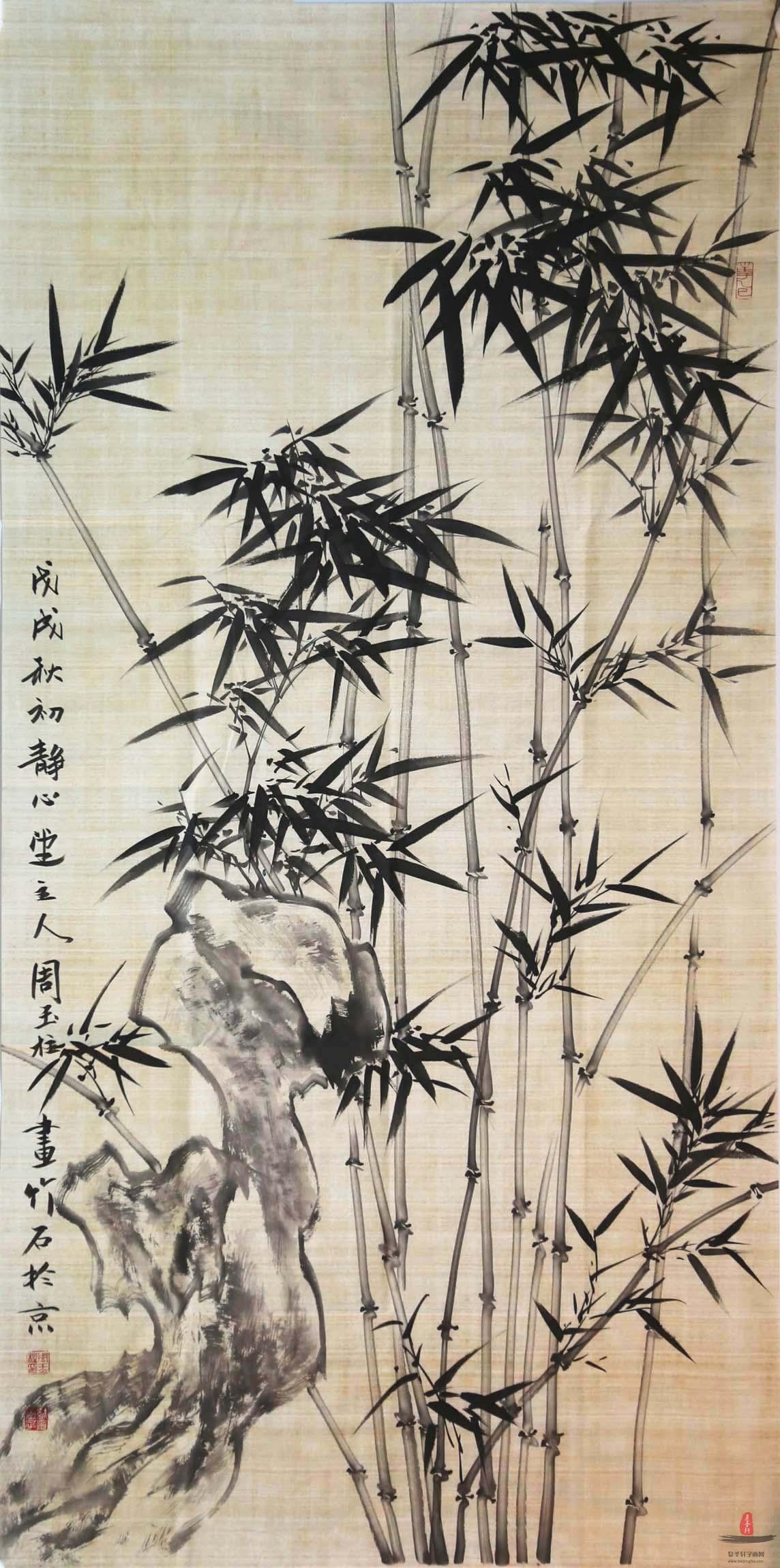 周玉柱花鸟《清气》-复圣轩字画