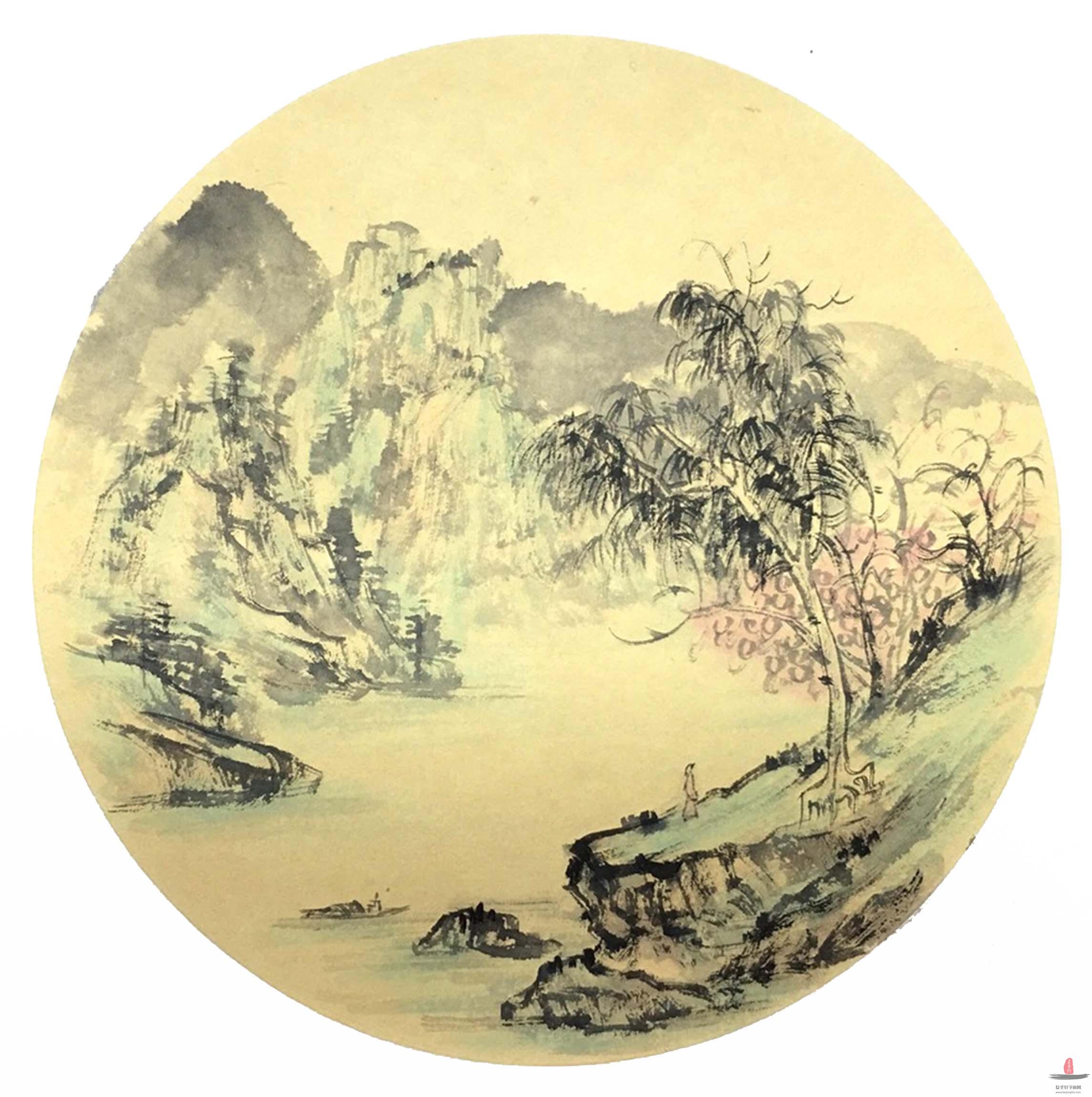 杨瑞华山水 -复圣轩字画