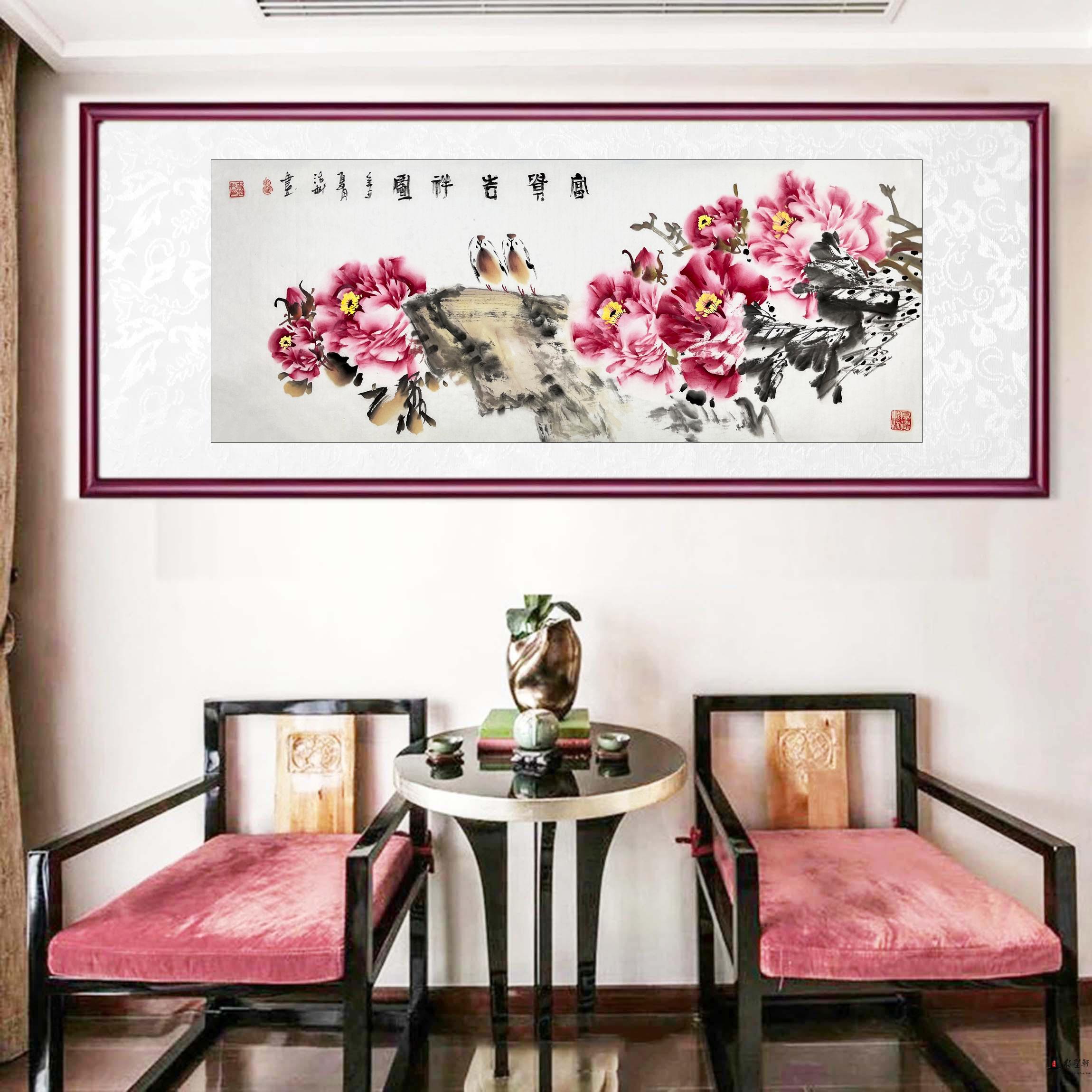史治科 花鸟《富贵吉祥图》-复圣轩字画