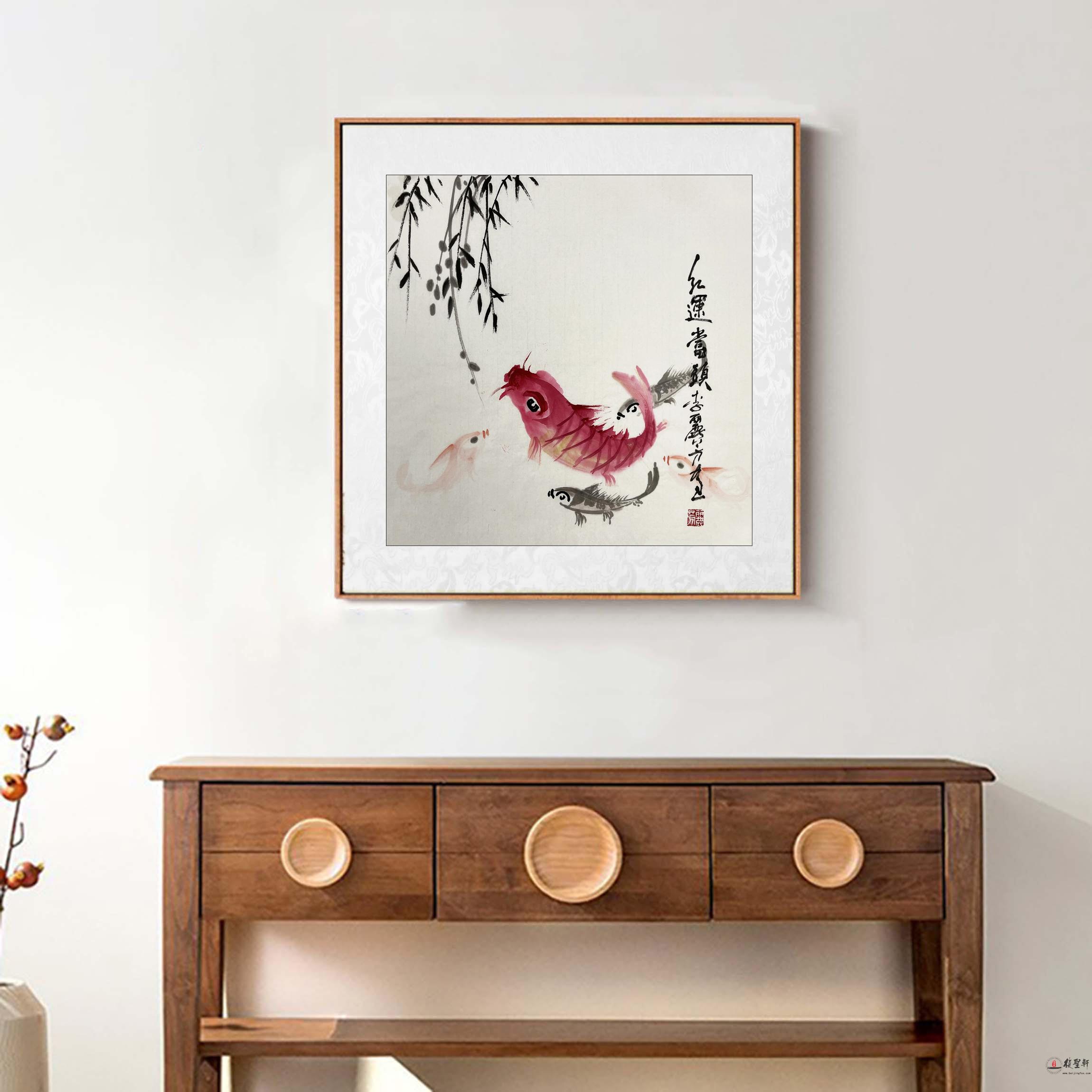 李丽芳 花鸟《鸿运当头》-复圣轩字画