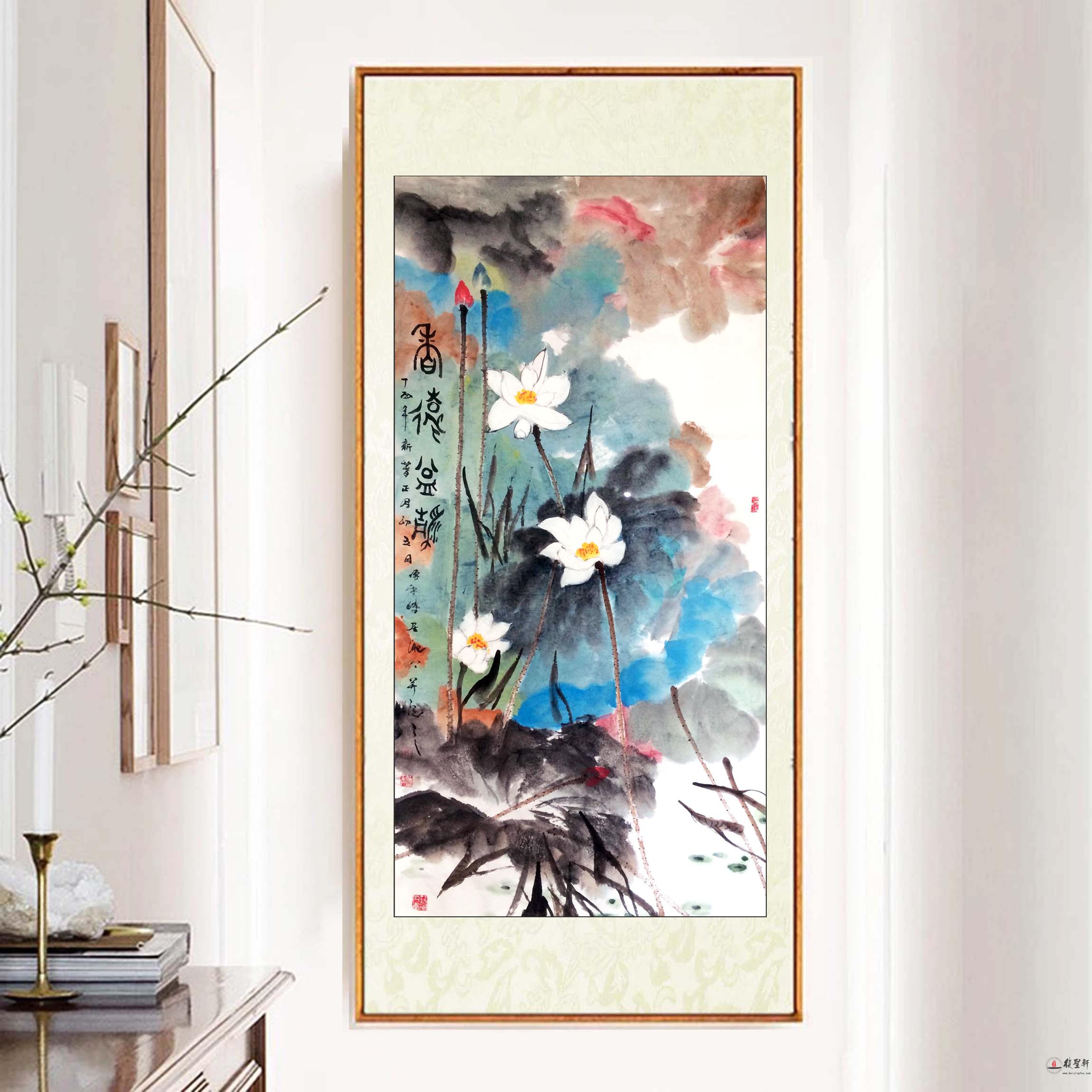 吴传平花鸟 《荷香》-复圣轩字画