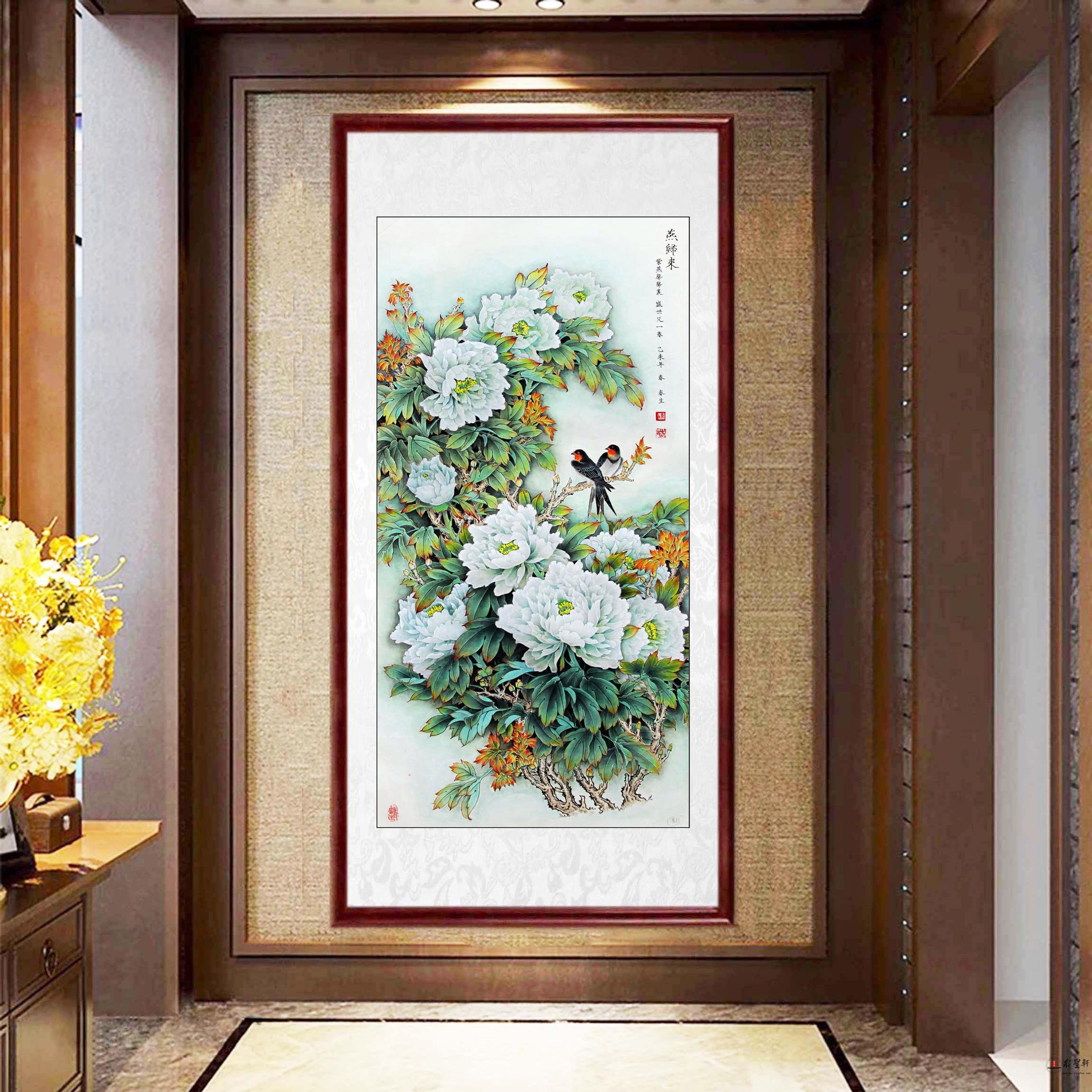 陈春生花鸟 《燕归来》-复圣轩字画