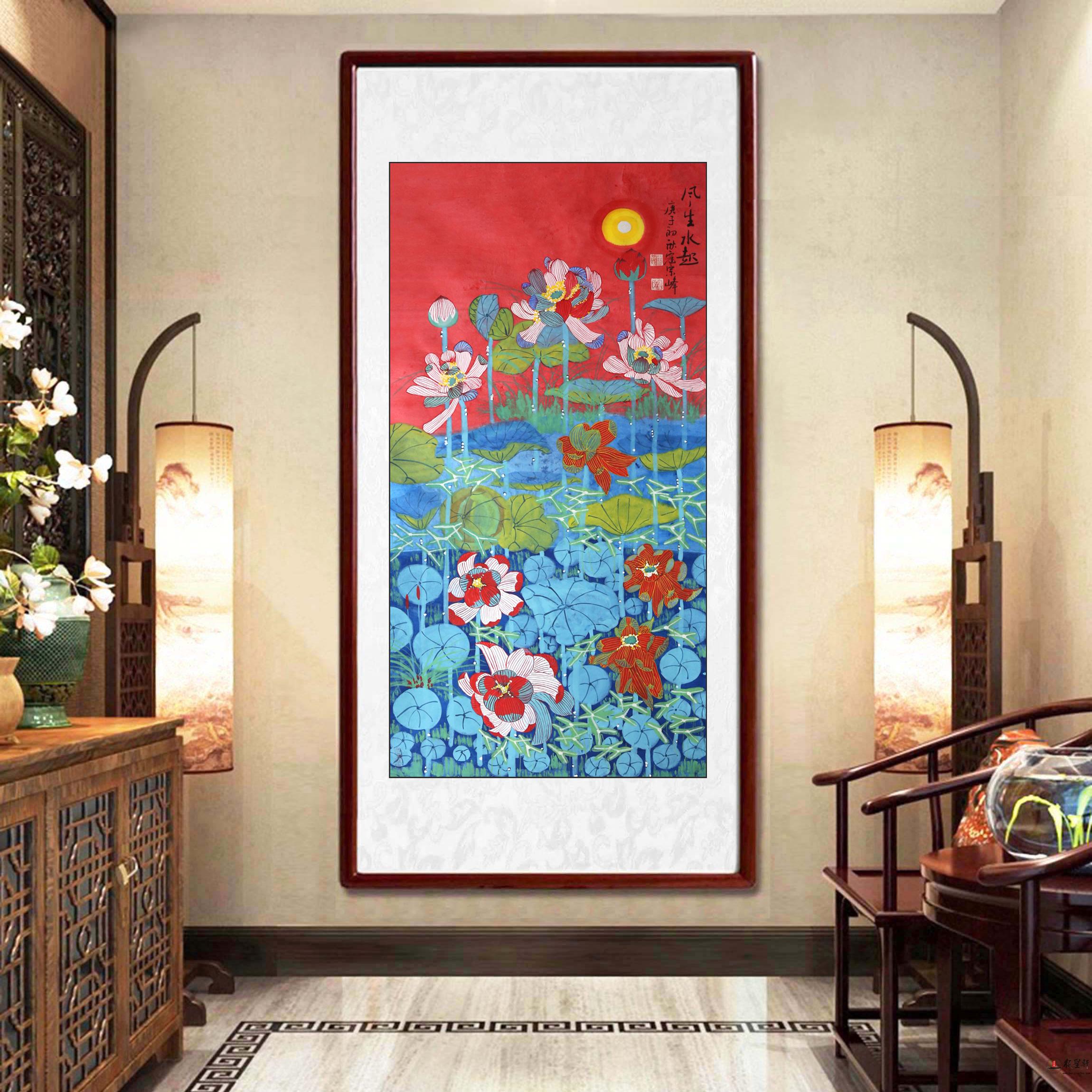 寇宗峰《风生水起》-复圣轩字画