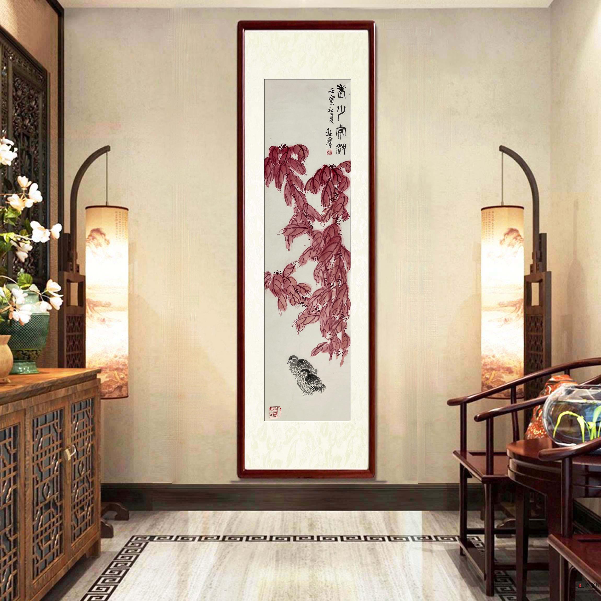 王超群 花鸟-复圣轩字画