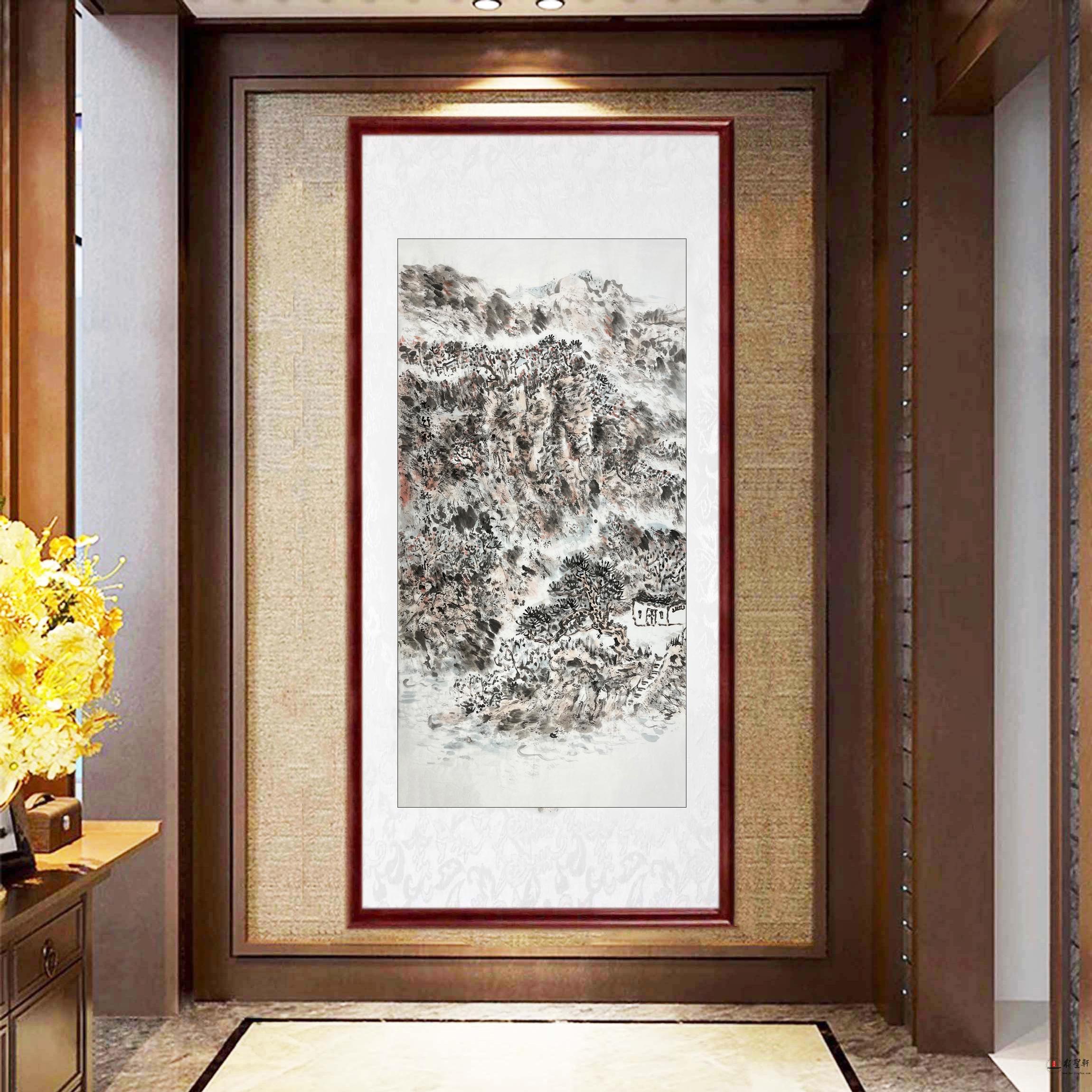 王永 山水《太行秋韵》-复圣轩字画