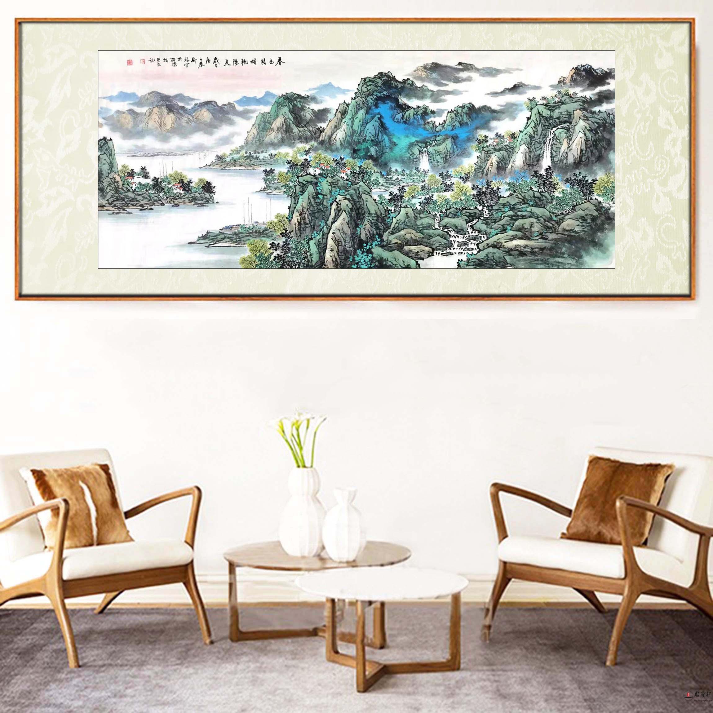 蒋新福《春光明媚艳阳天》-复圣轩字画