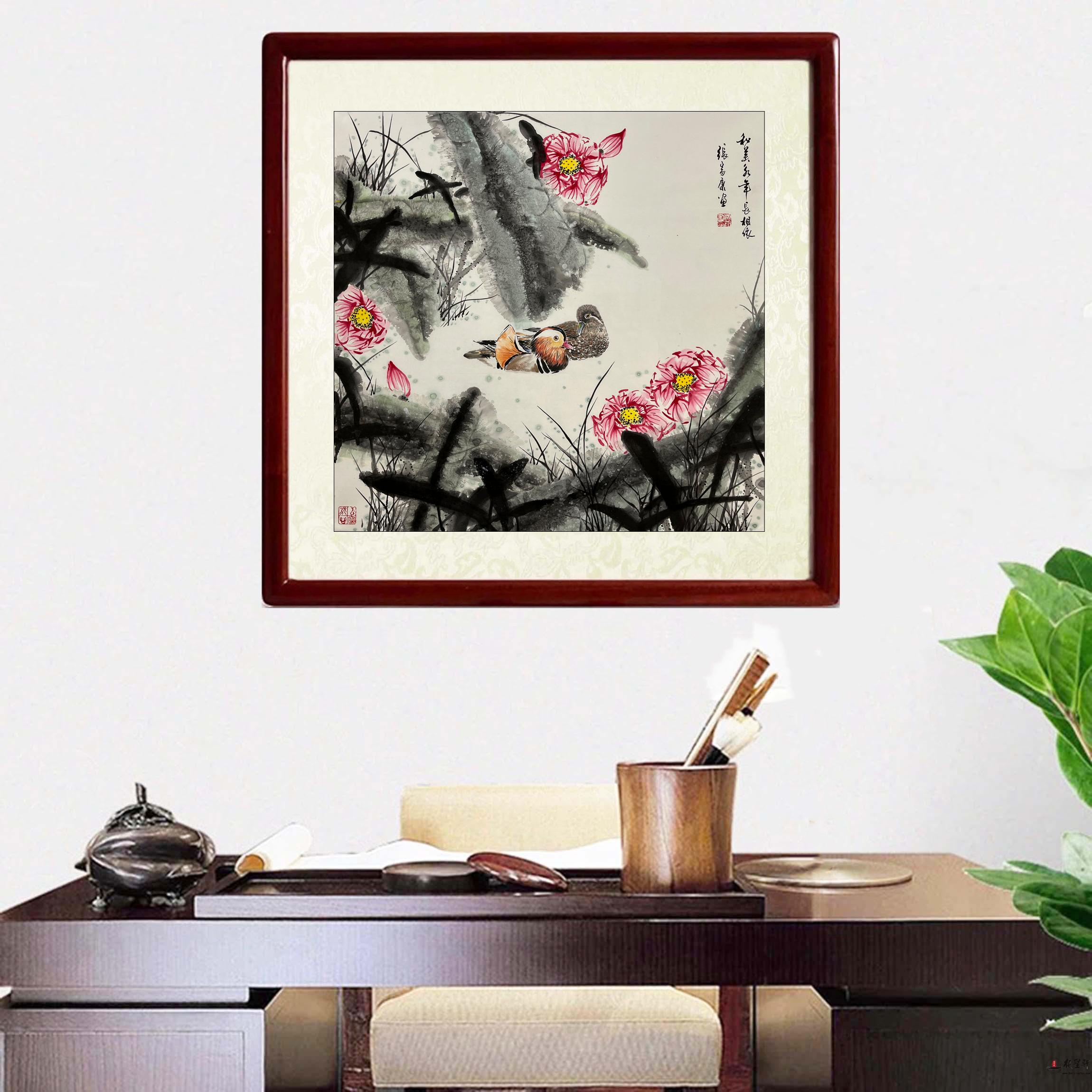 张富康 花鸟《和美》-复圣轩字画