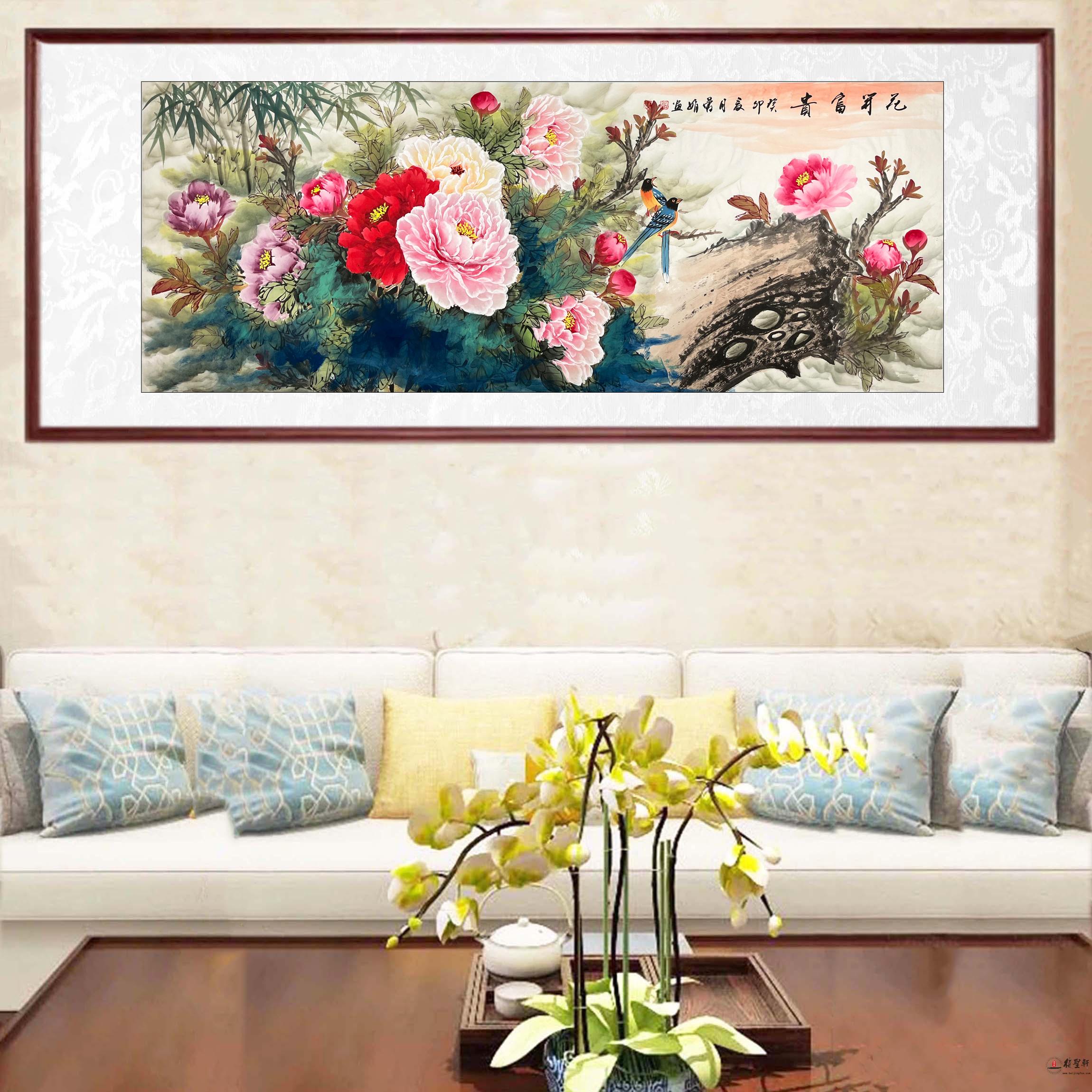 曾娟 花鸟《花开富贵》-复圣轩字画