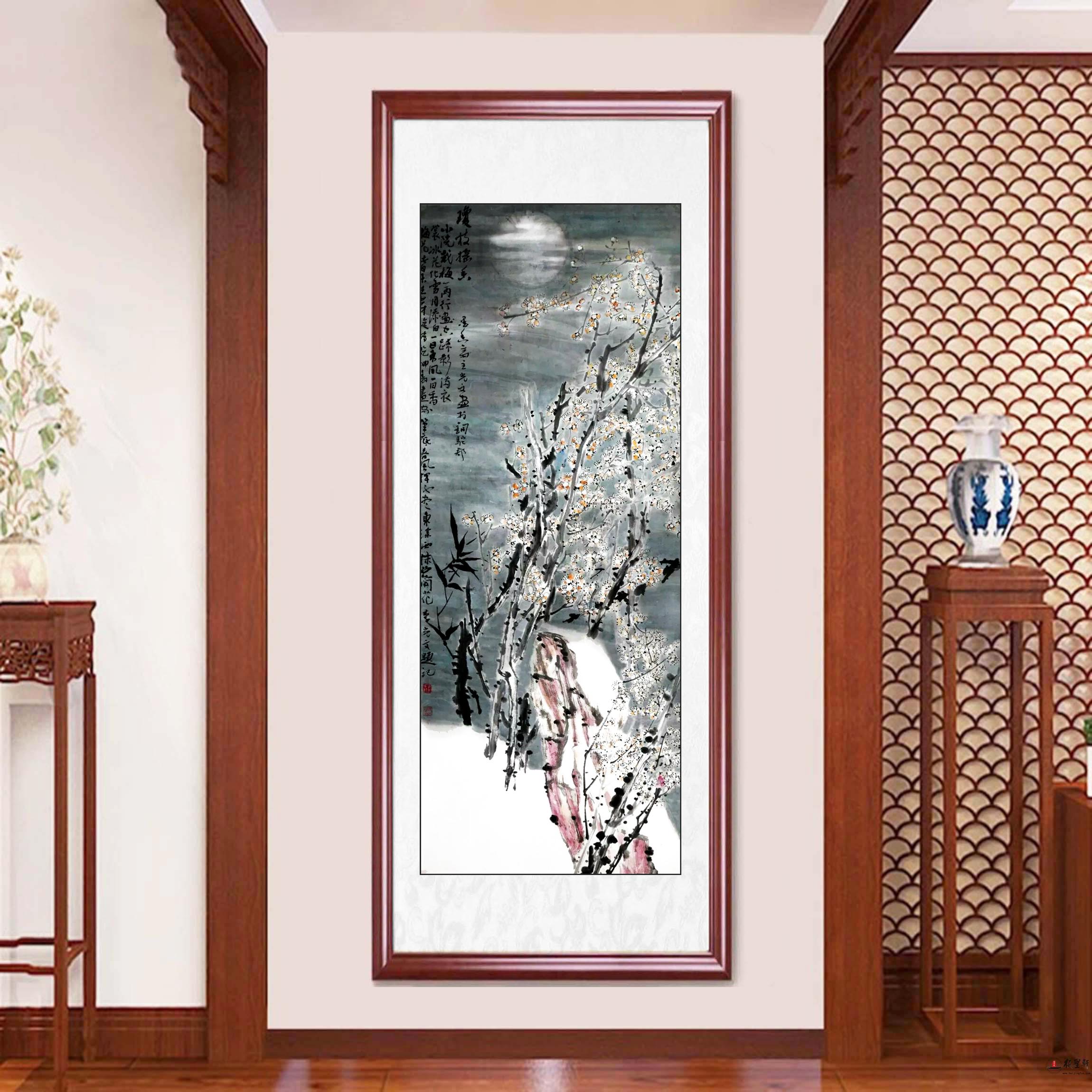 李光文花鸟 《梅香》-复圣轩字画