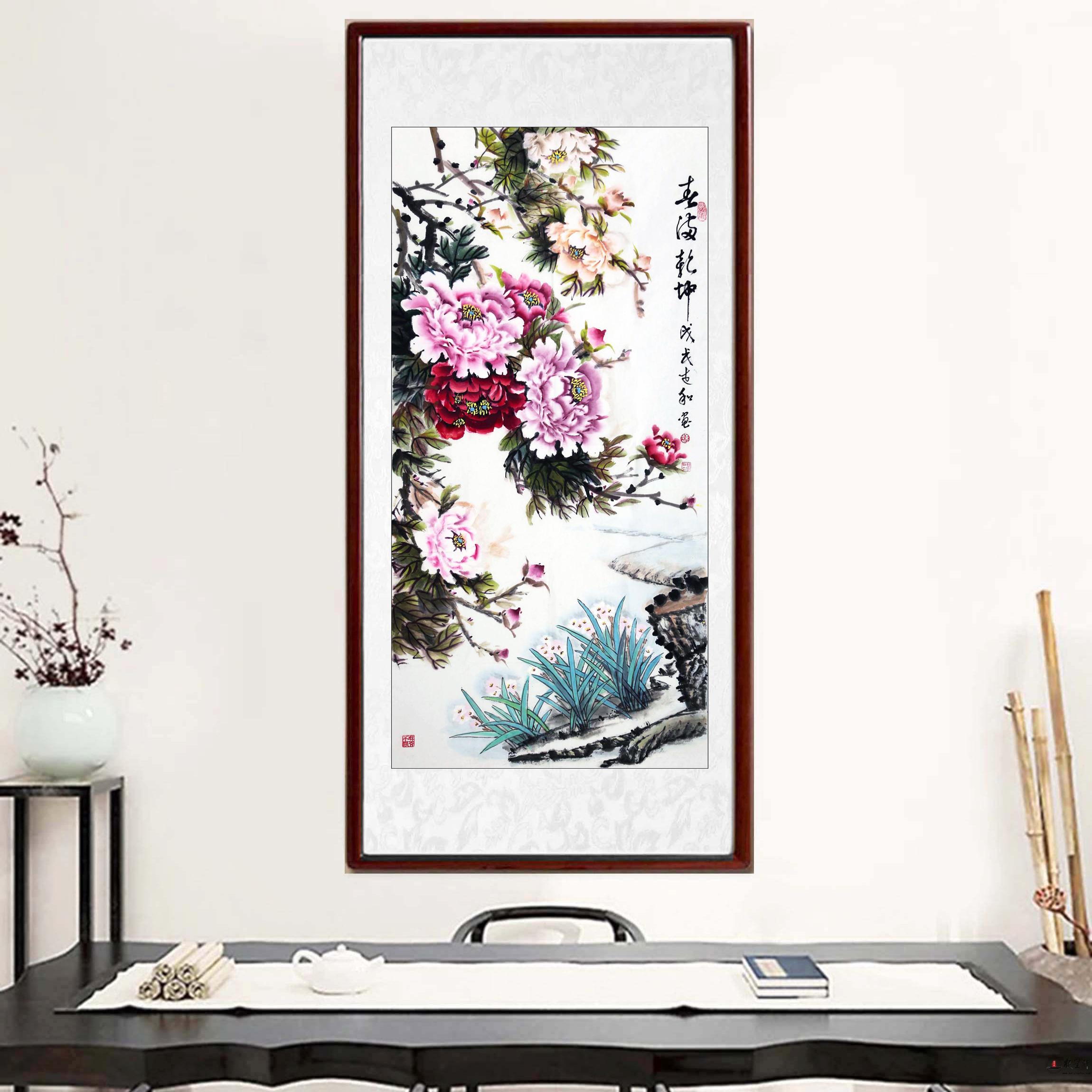 曹述和花鸟《春满乾坤》-复圣轩字画