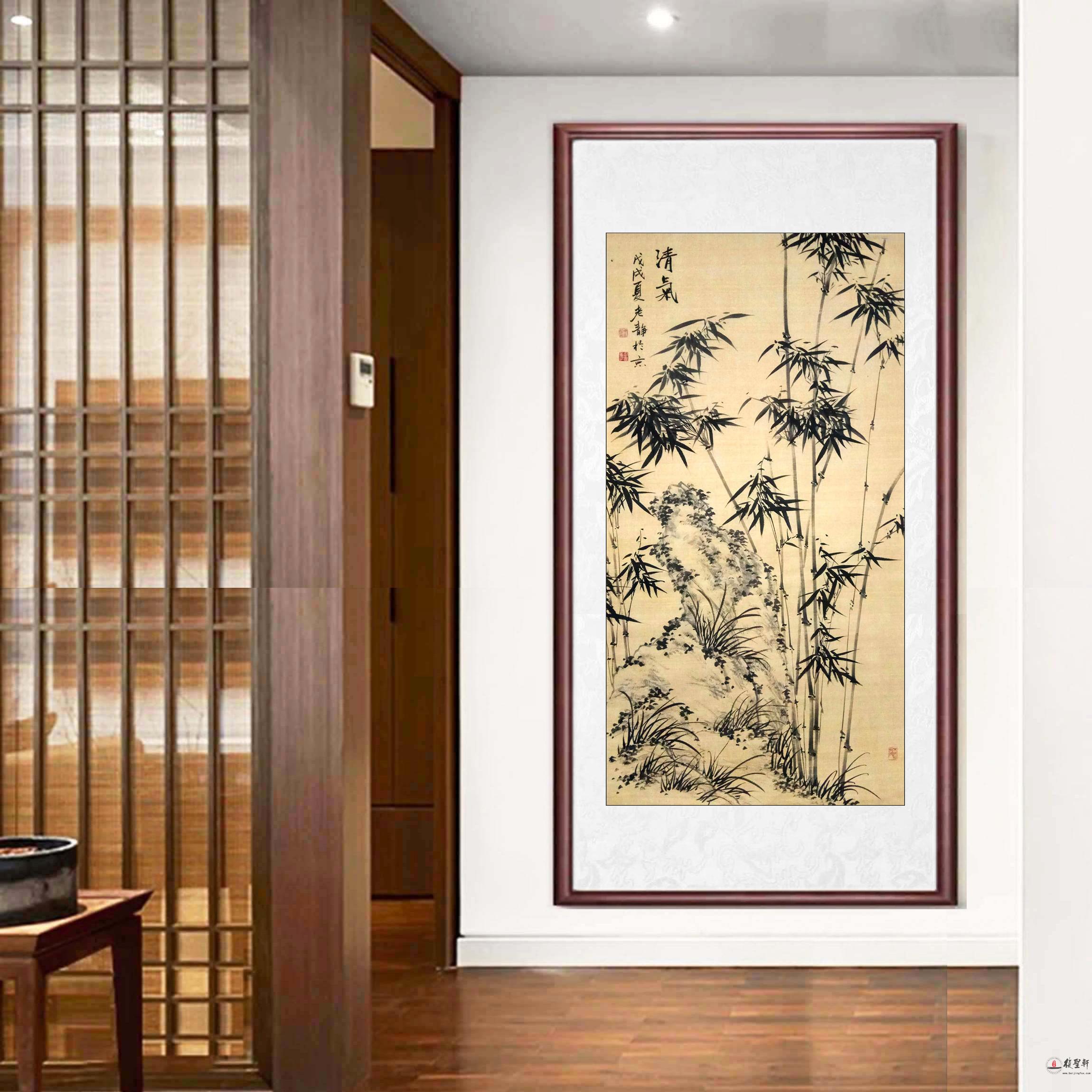 周玉柱花鸟《清气》-复圣轩字画