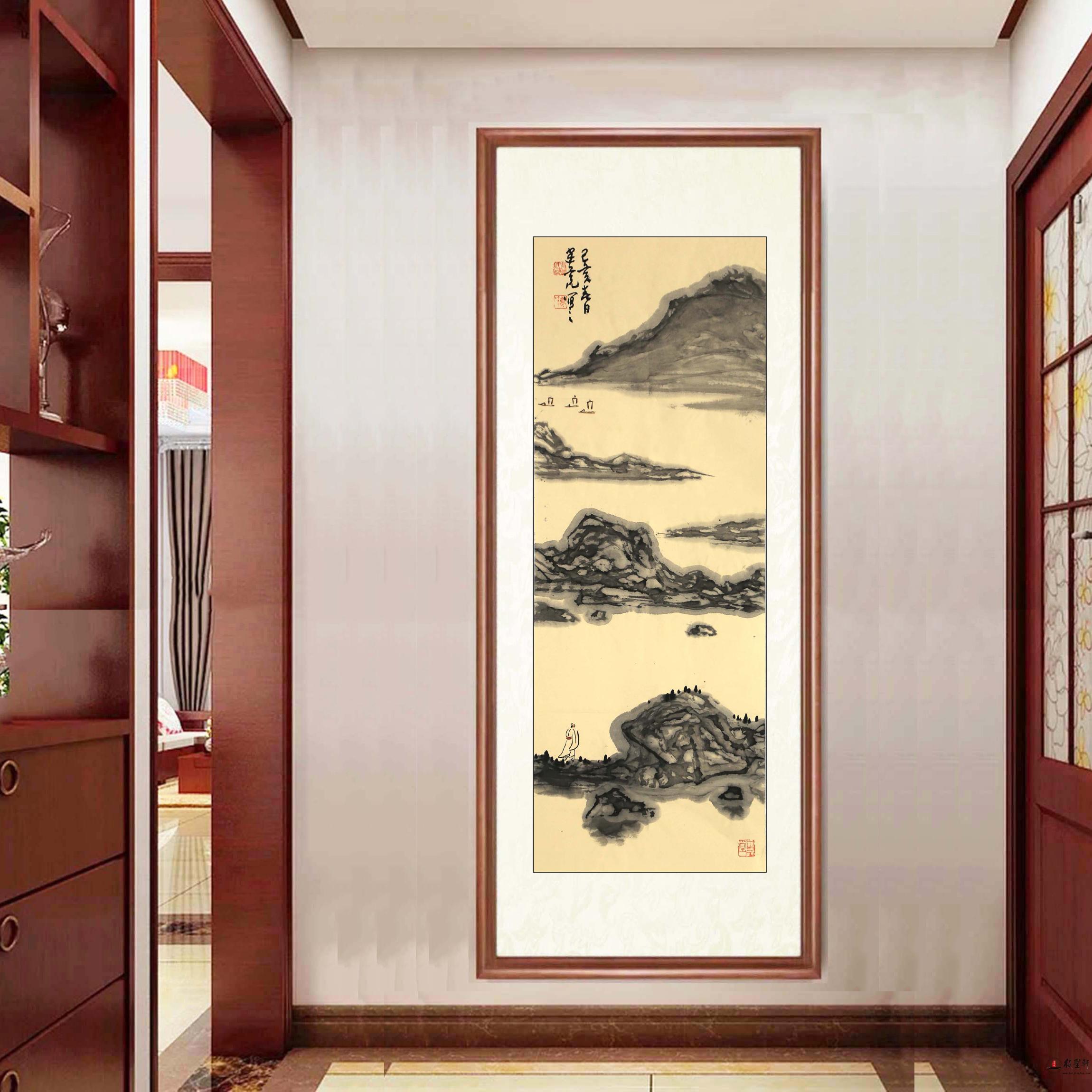 葛建亮山水-复圣轩字画