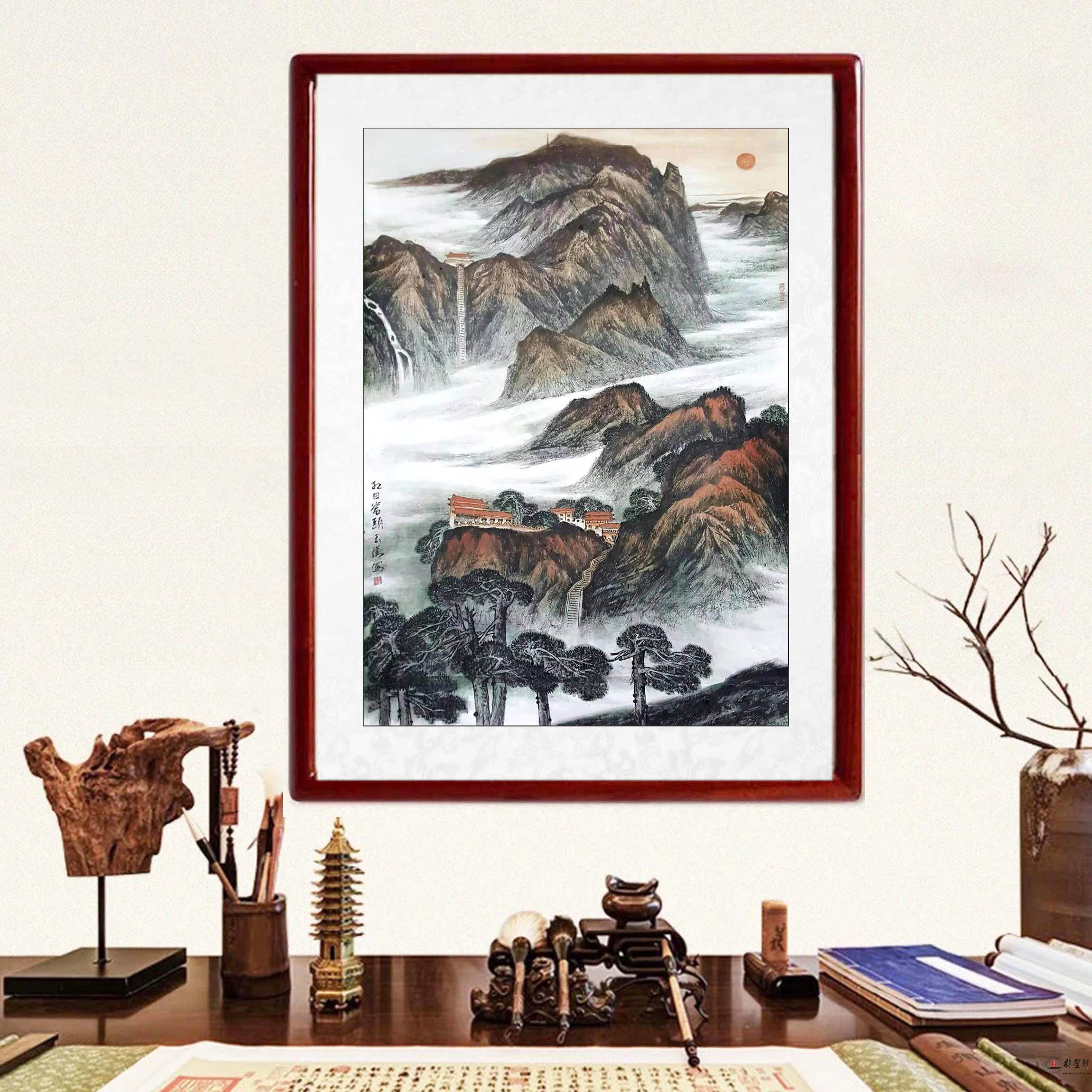 刘玉璞《红日当头》-复圣轩字画