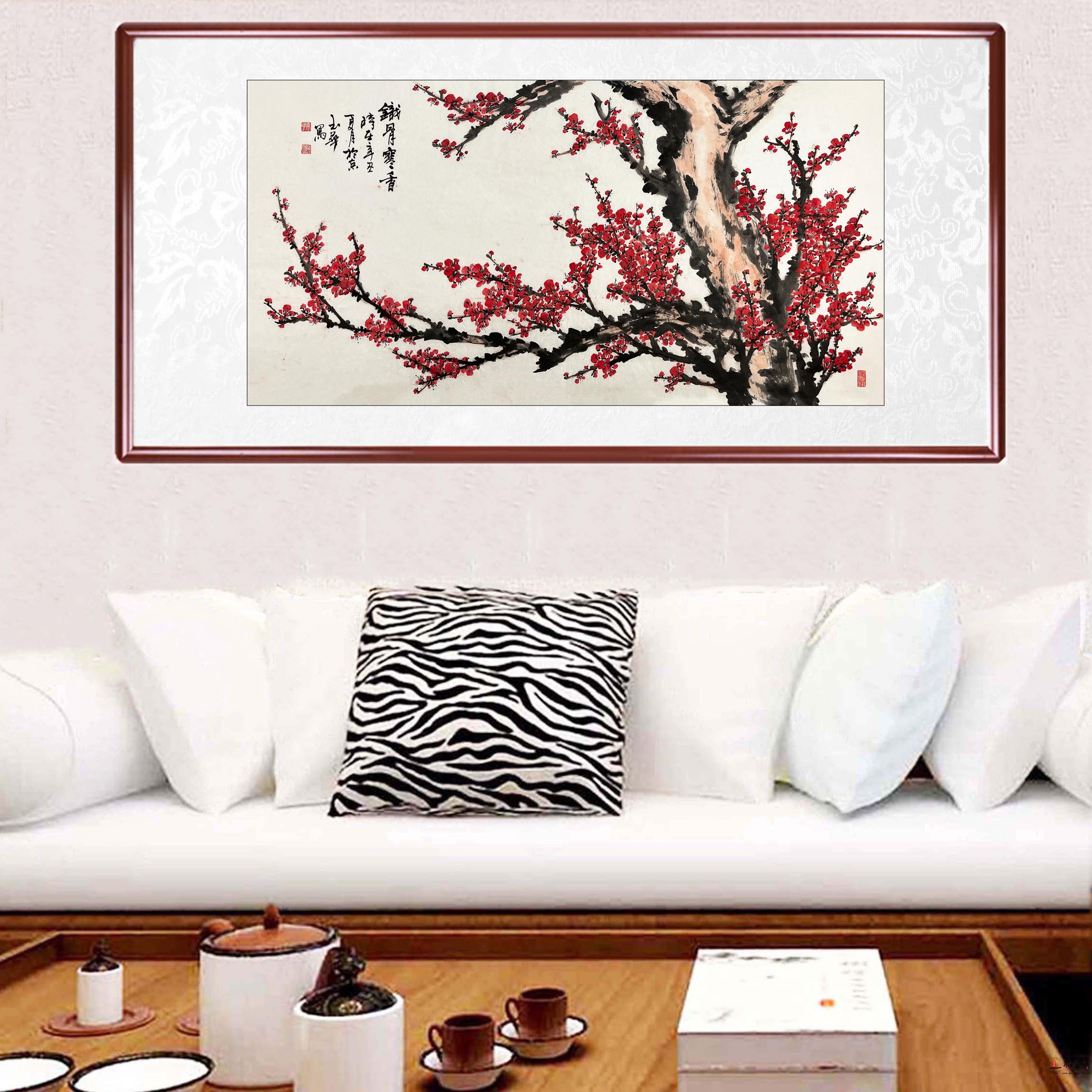 孙玉华 花鸟《铁骨寒香》-复圣轩字画