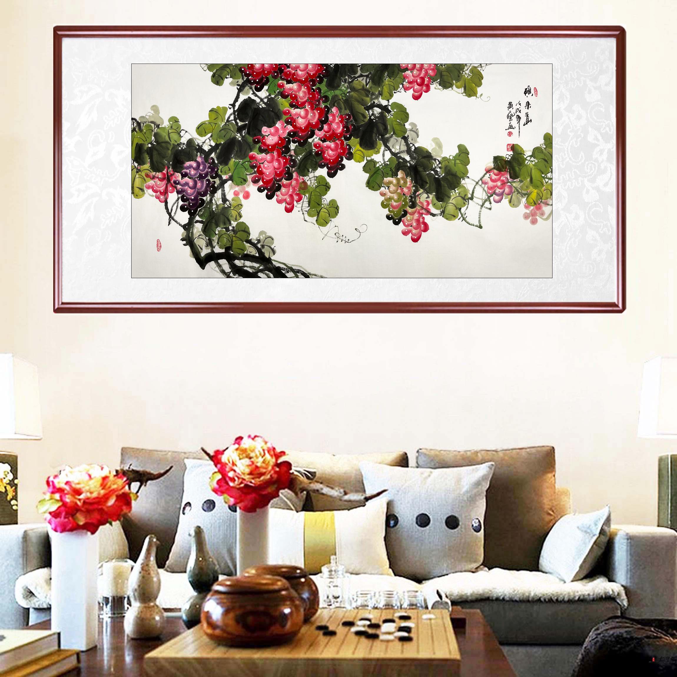 黄艺 花鸟《硕果图》-复圣轩字画