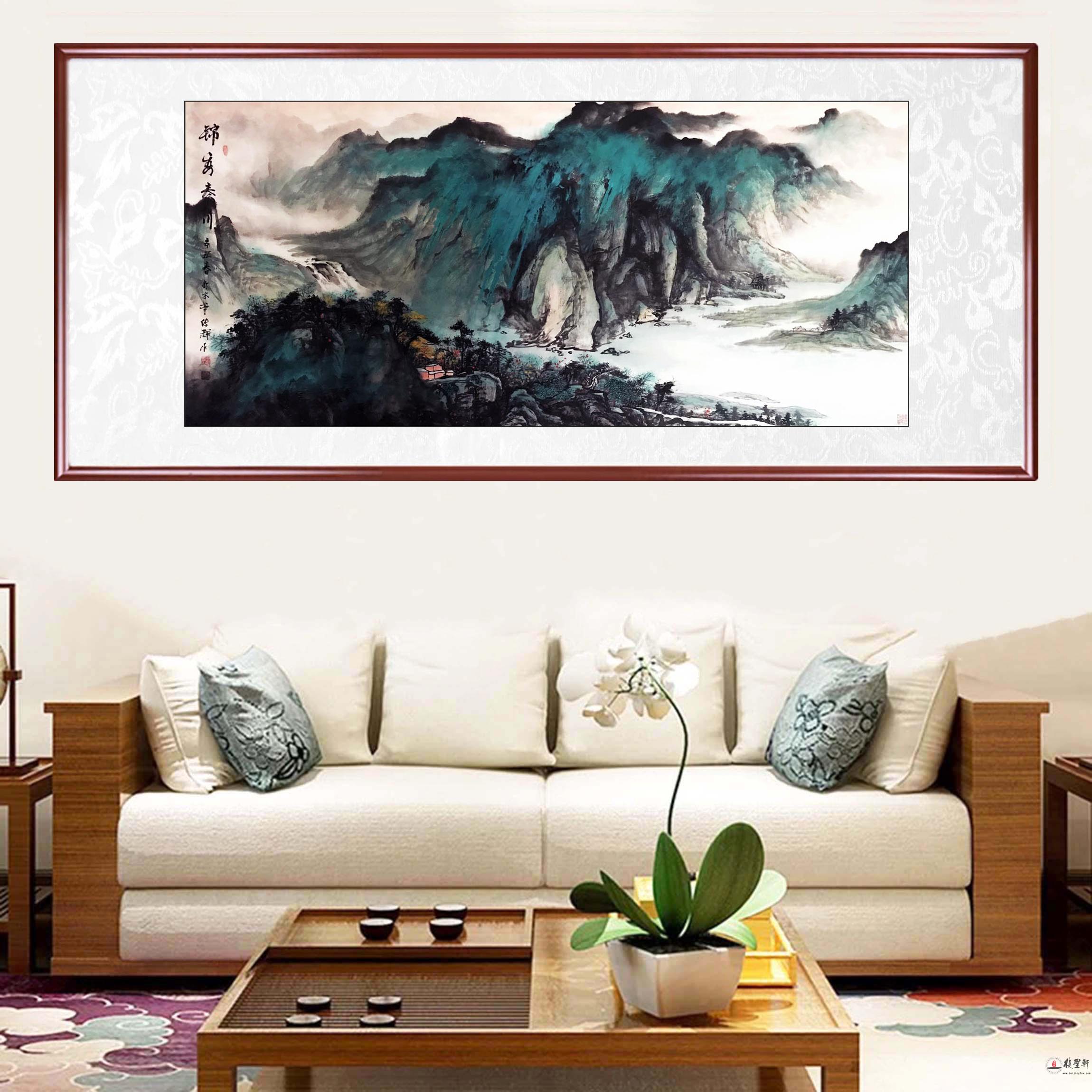 滕传辉《锦绣秦川》-复圣轩字画