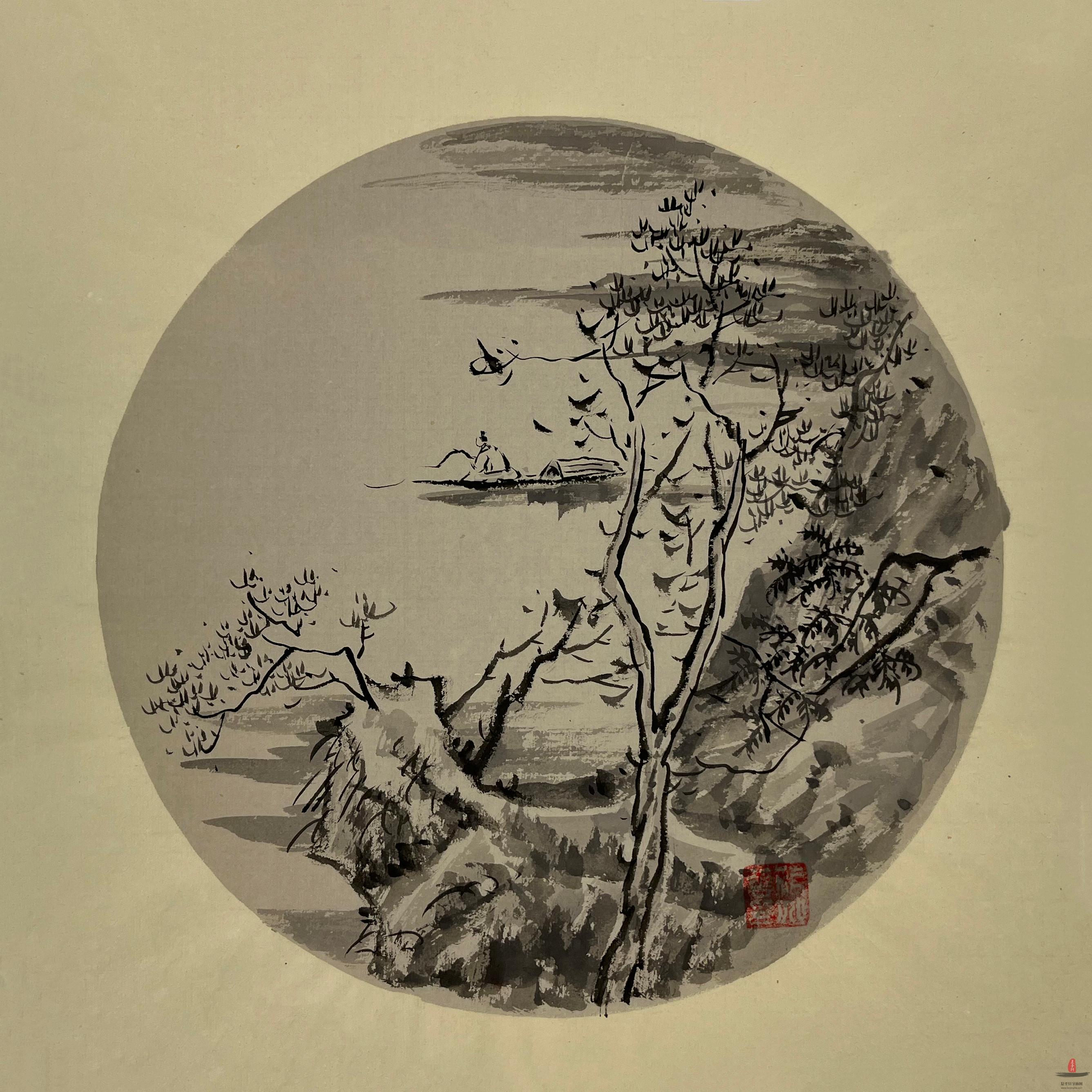 范兆华 山水-复圣轩字画