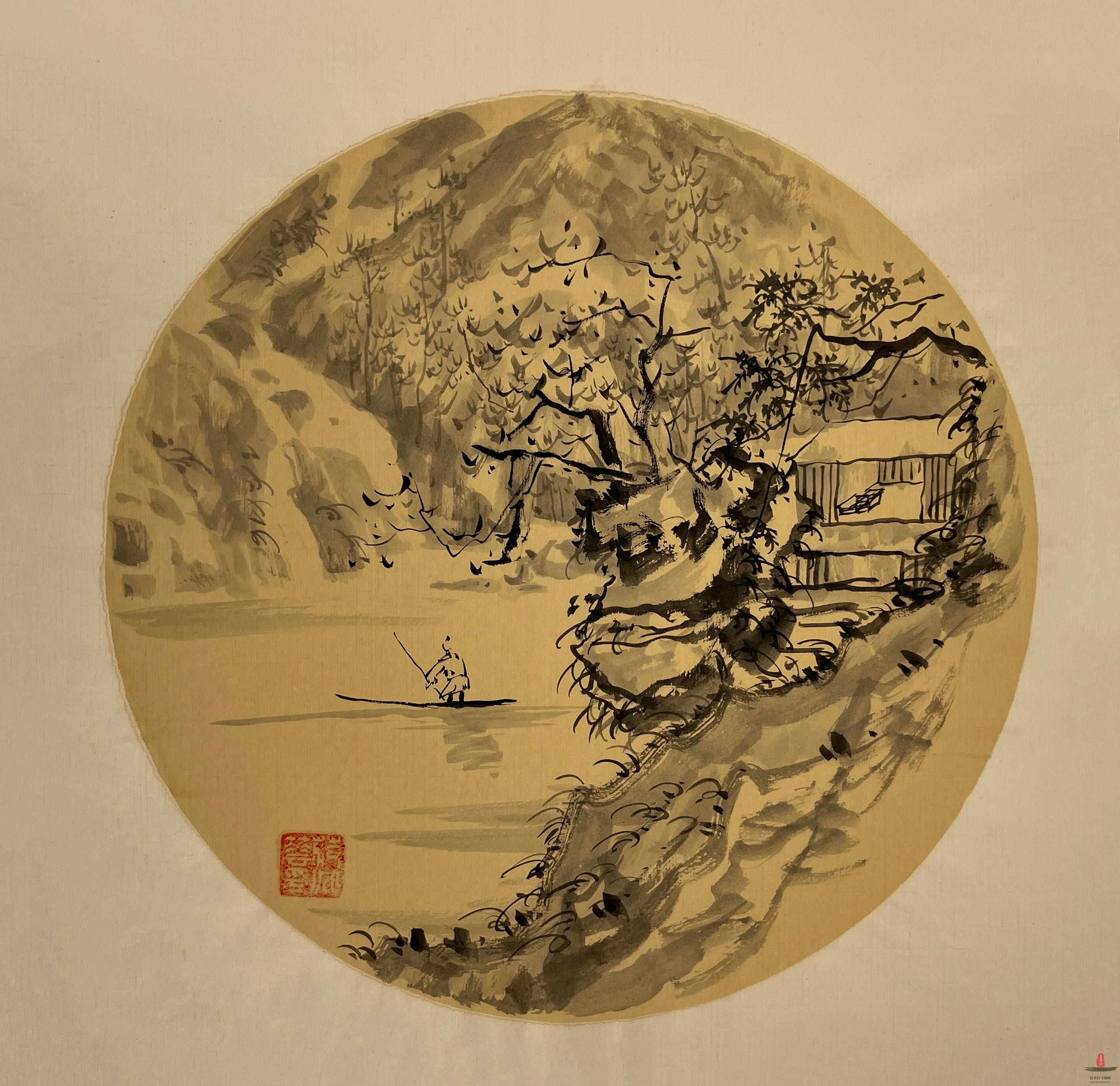 范兆华 山水-复圣轩字画