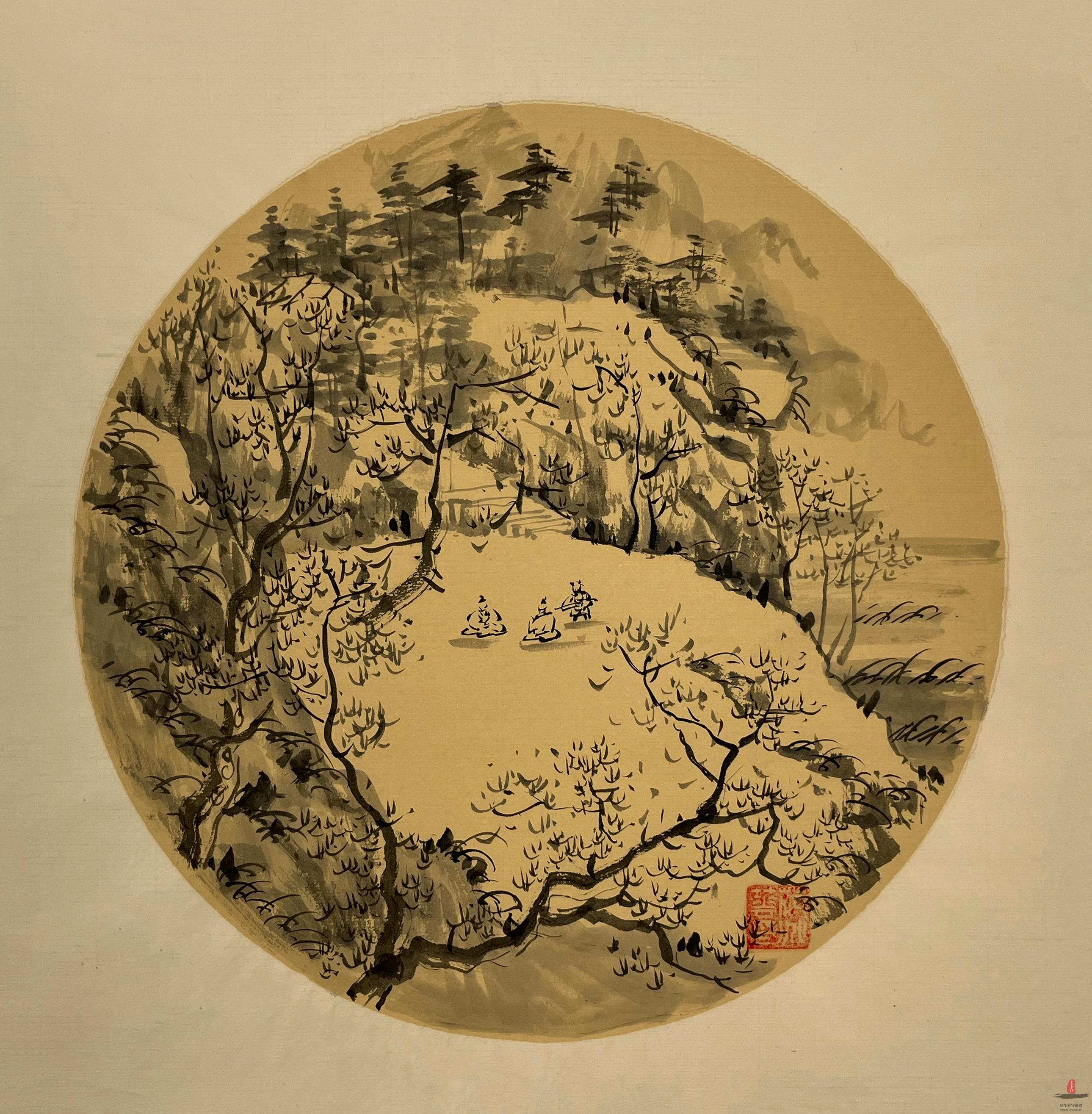 范兆华 山水-复圣轩字画