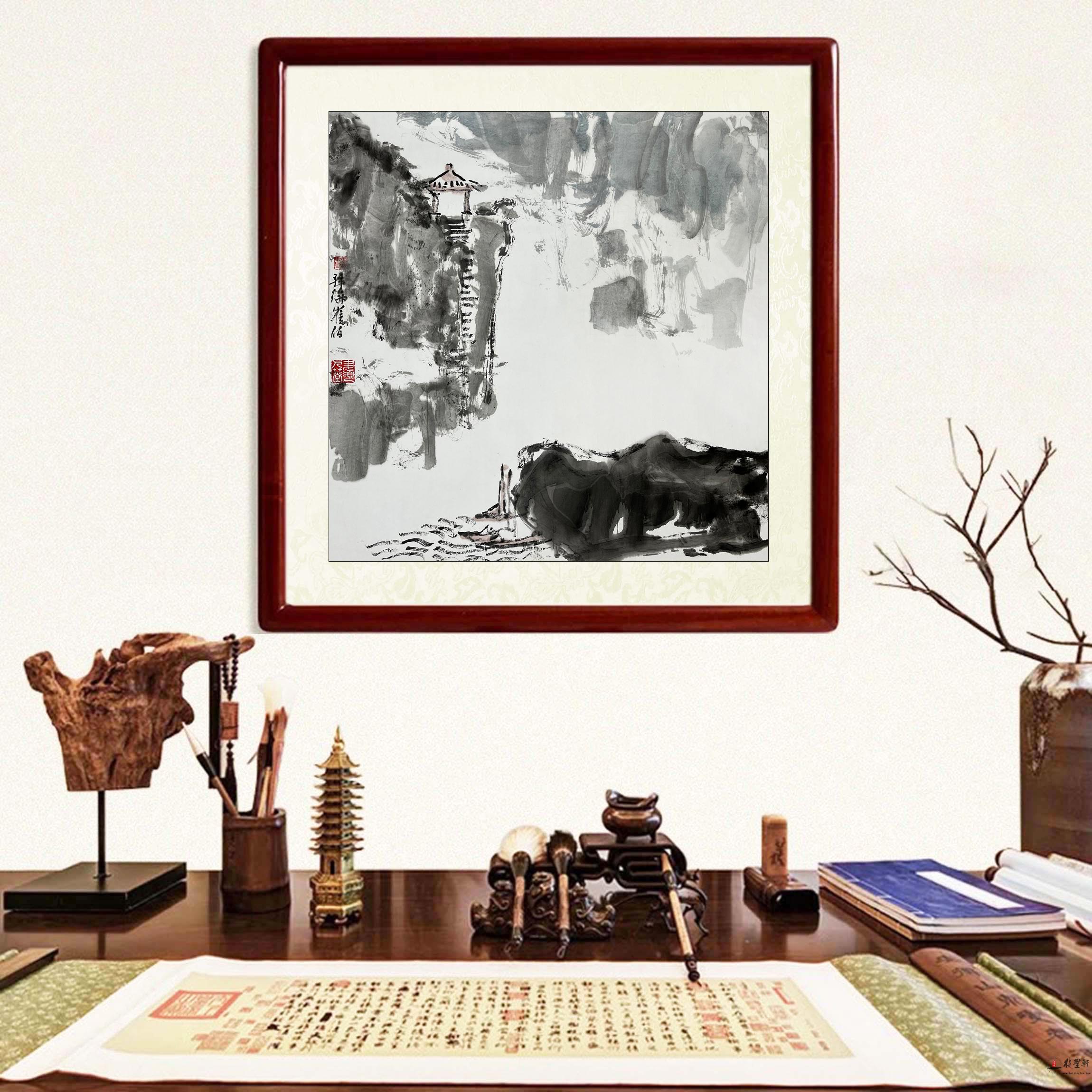 拜伦·崔伯 山水-复圣轩字画