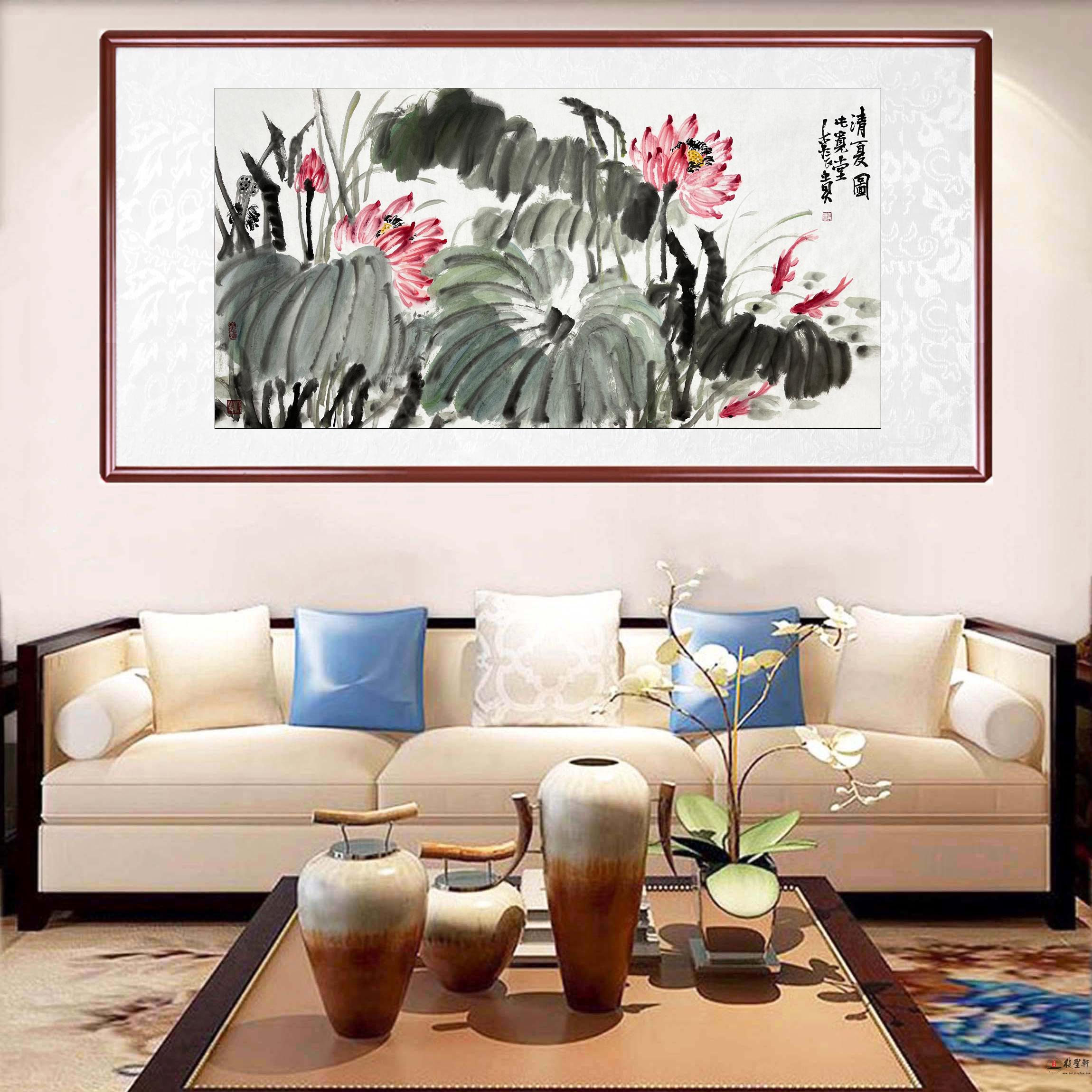 李长贵 花鸟《清夏图》-复圣轩字画