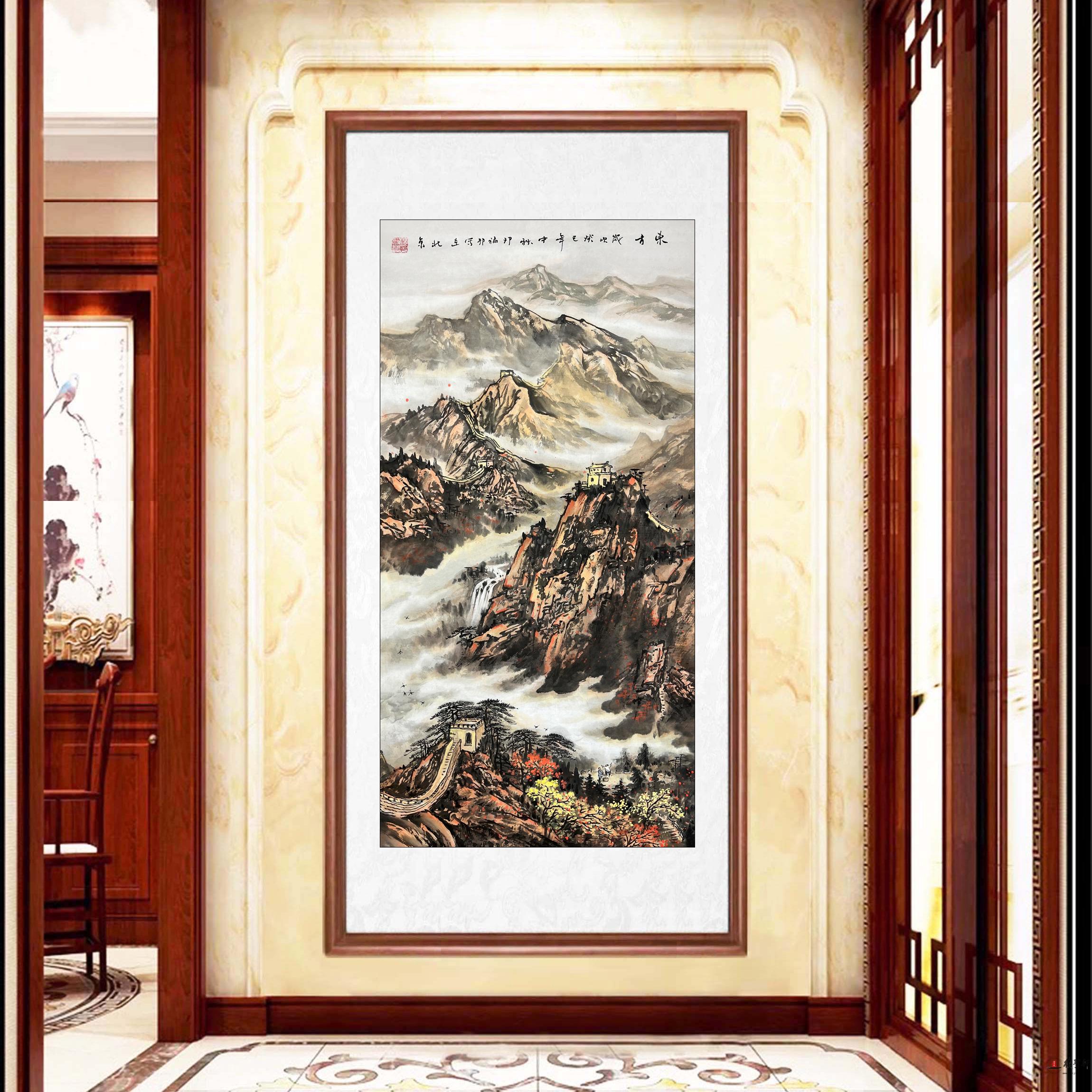 邓福邦 山水《东方》-复圣轩字画