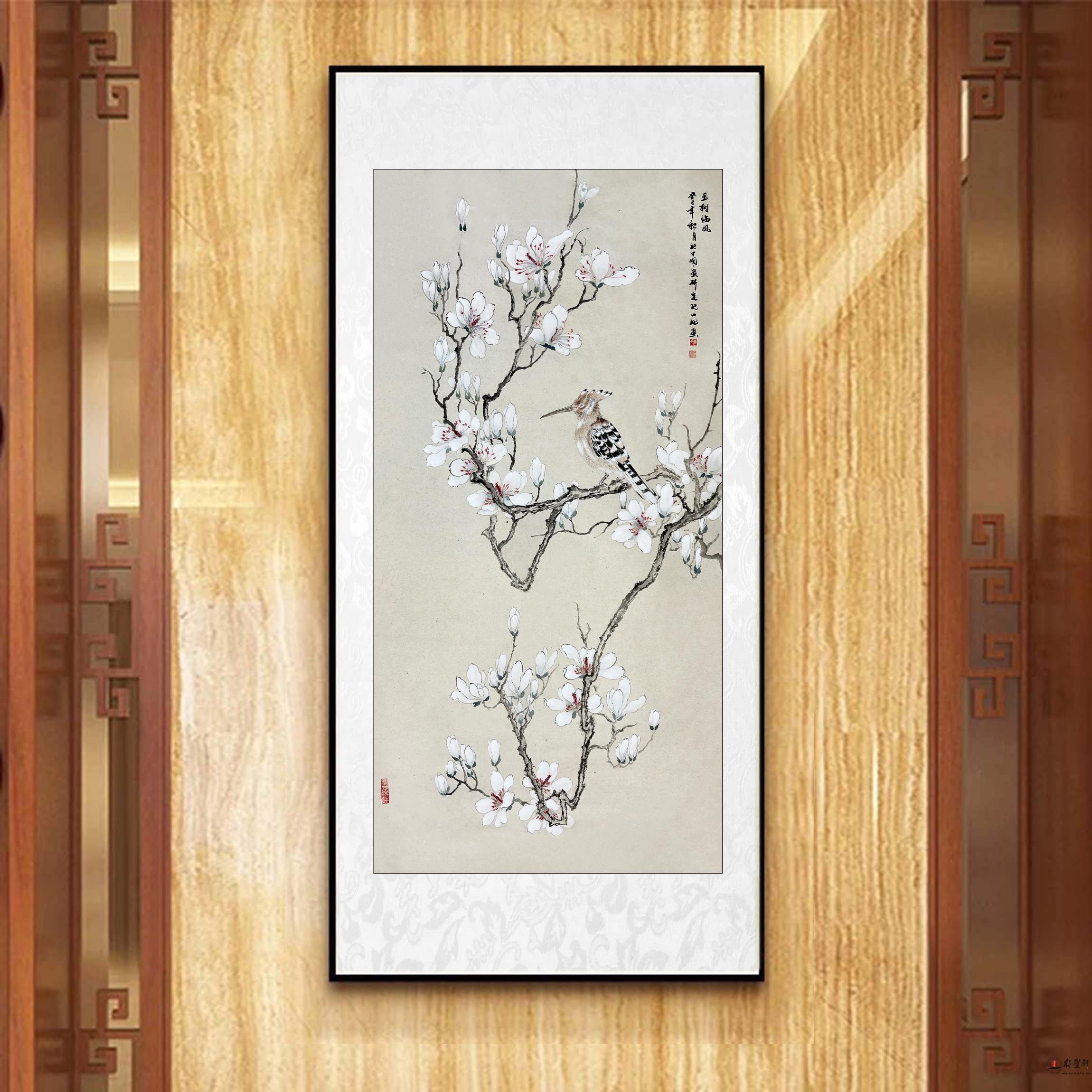 陈忠洲 花鸟《玉树临风》-复圣轩字画